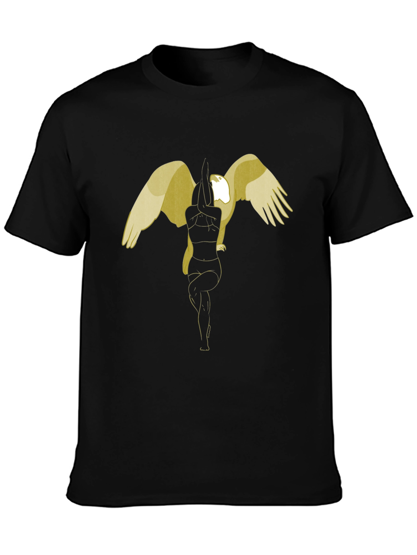 Eagle Pose Yoga Graphic Tee
