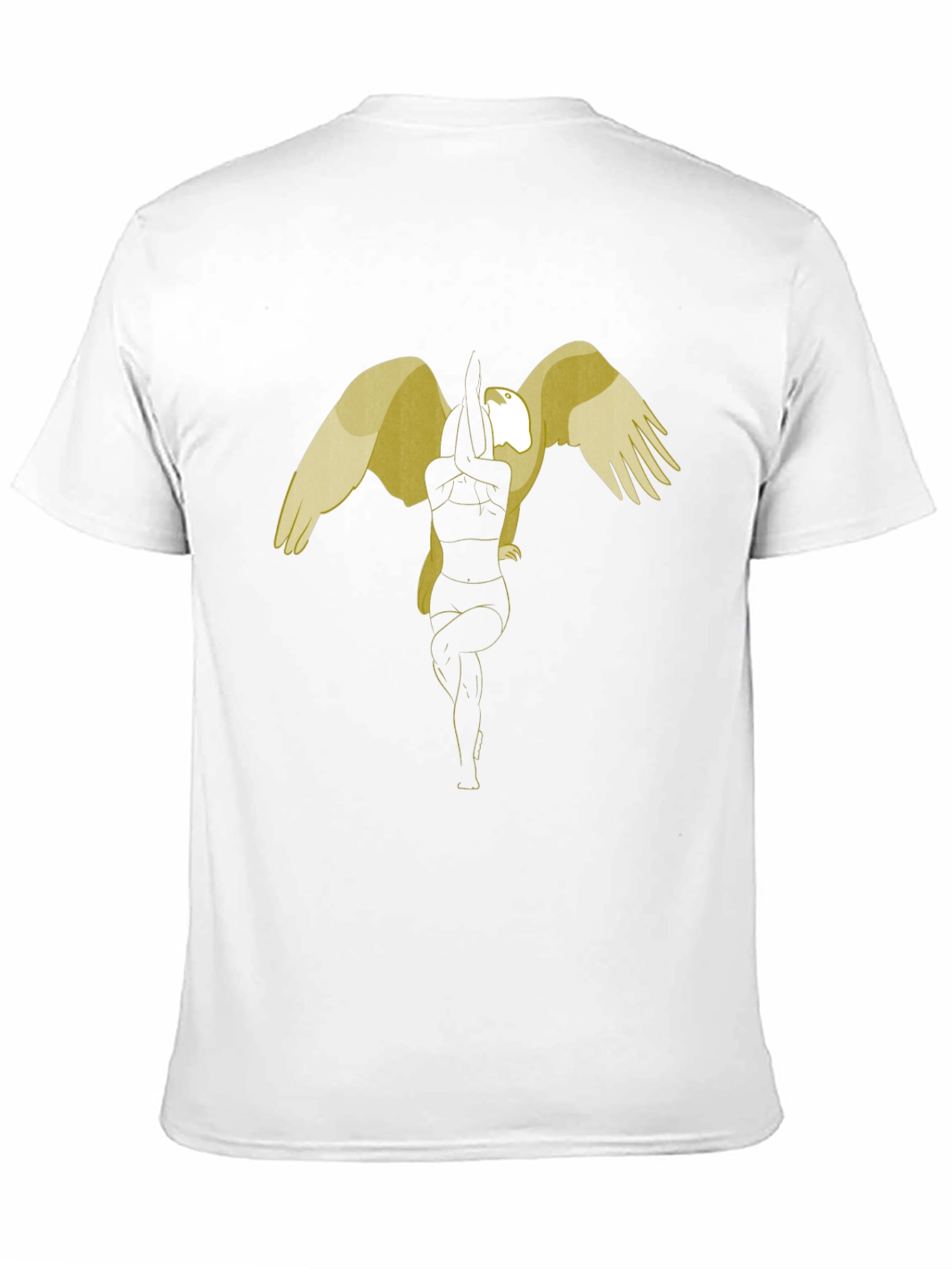 Eagle Pose Yoga Graphic Tee