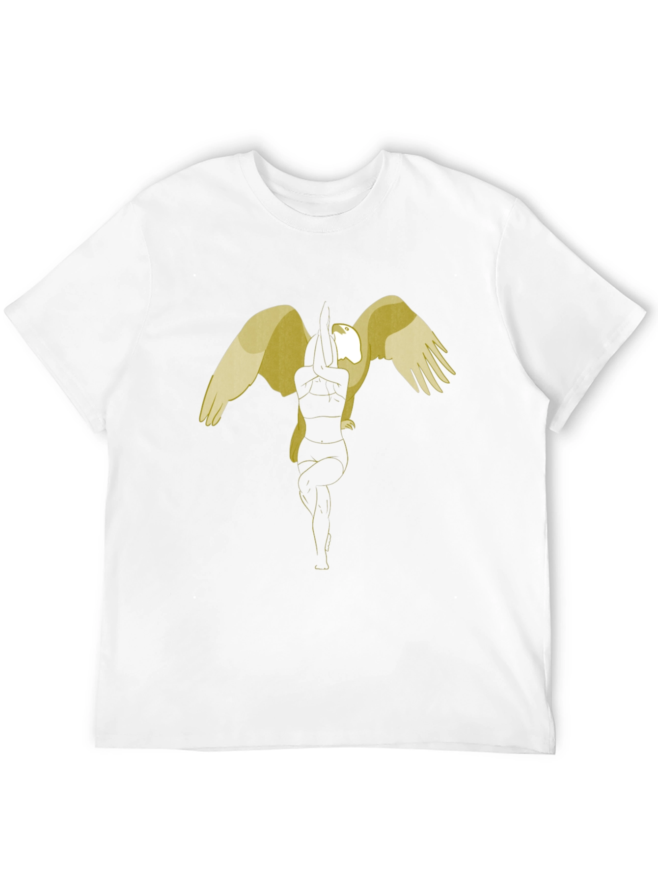 Eagle Pose Yoga Graphic Tee