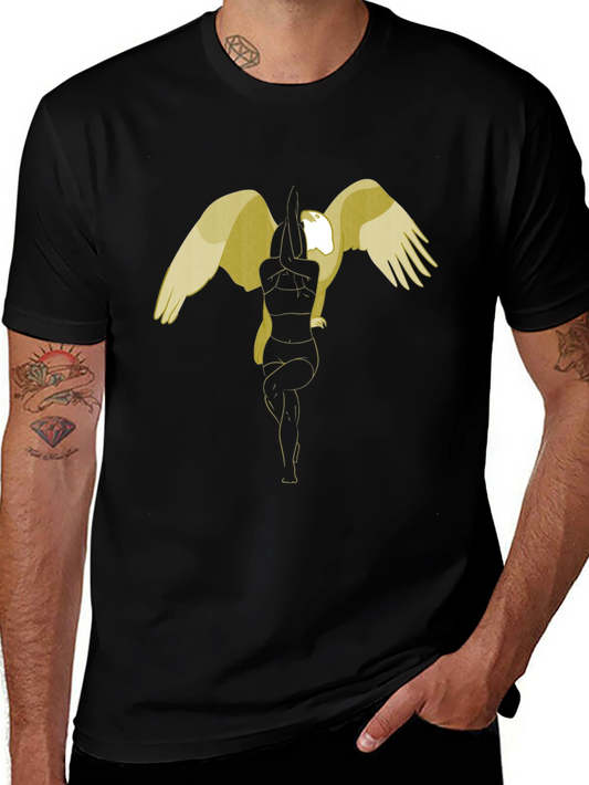 Eagle Pose Yoga Graphic Tee