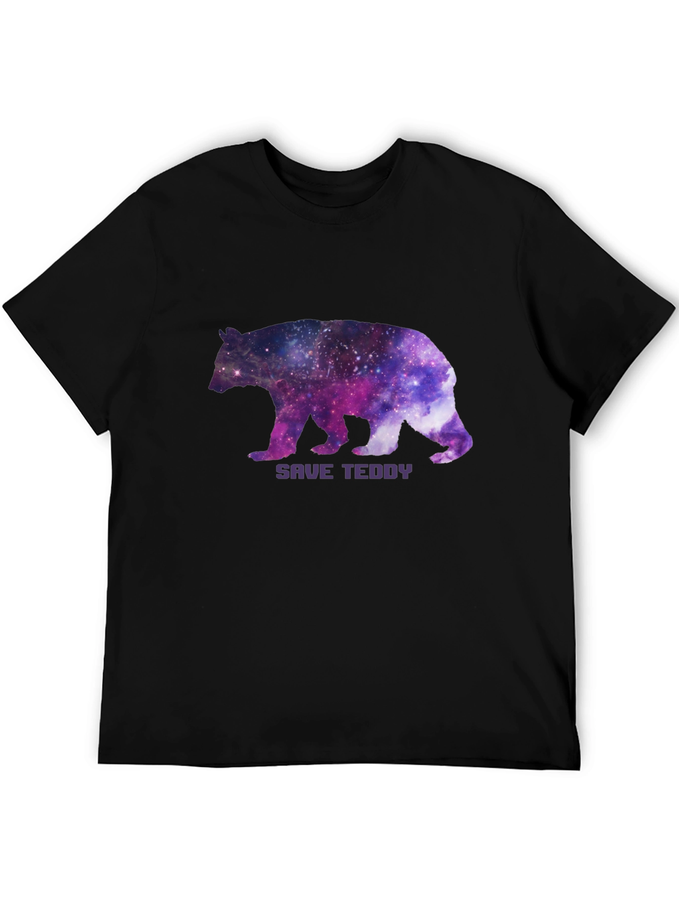 Save Teddy Bear Galaxy T-Shirt
