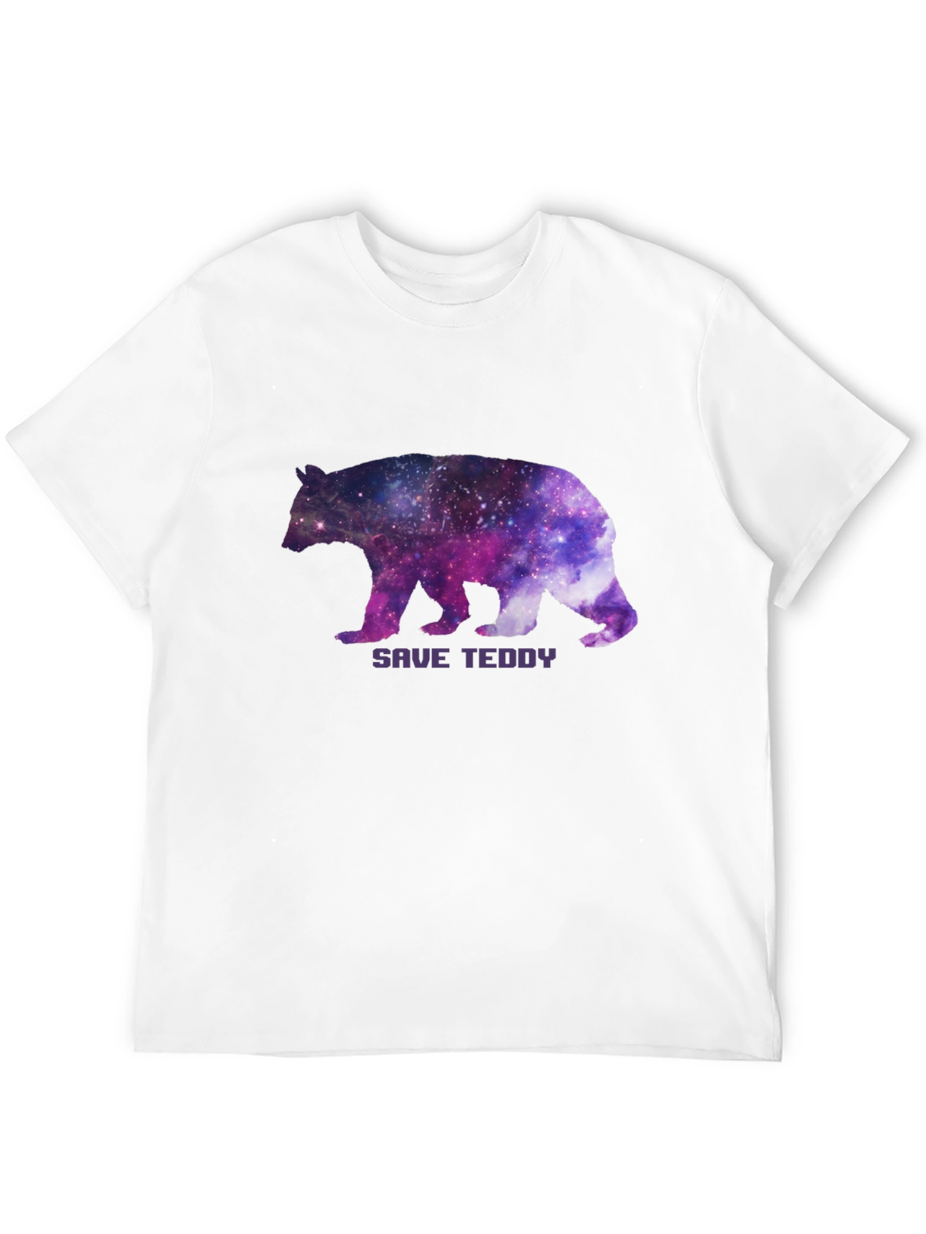 Save Teddy Bear Galaxy T-Shirt