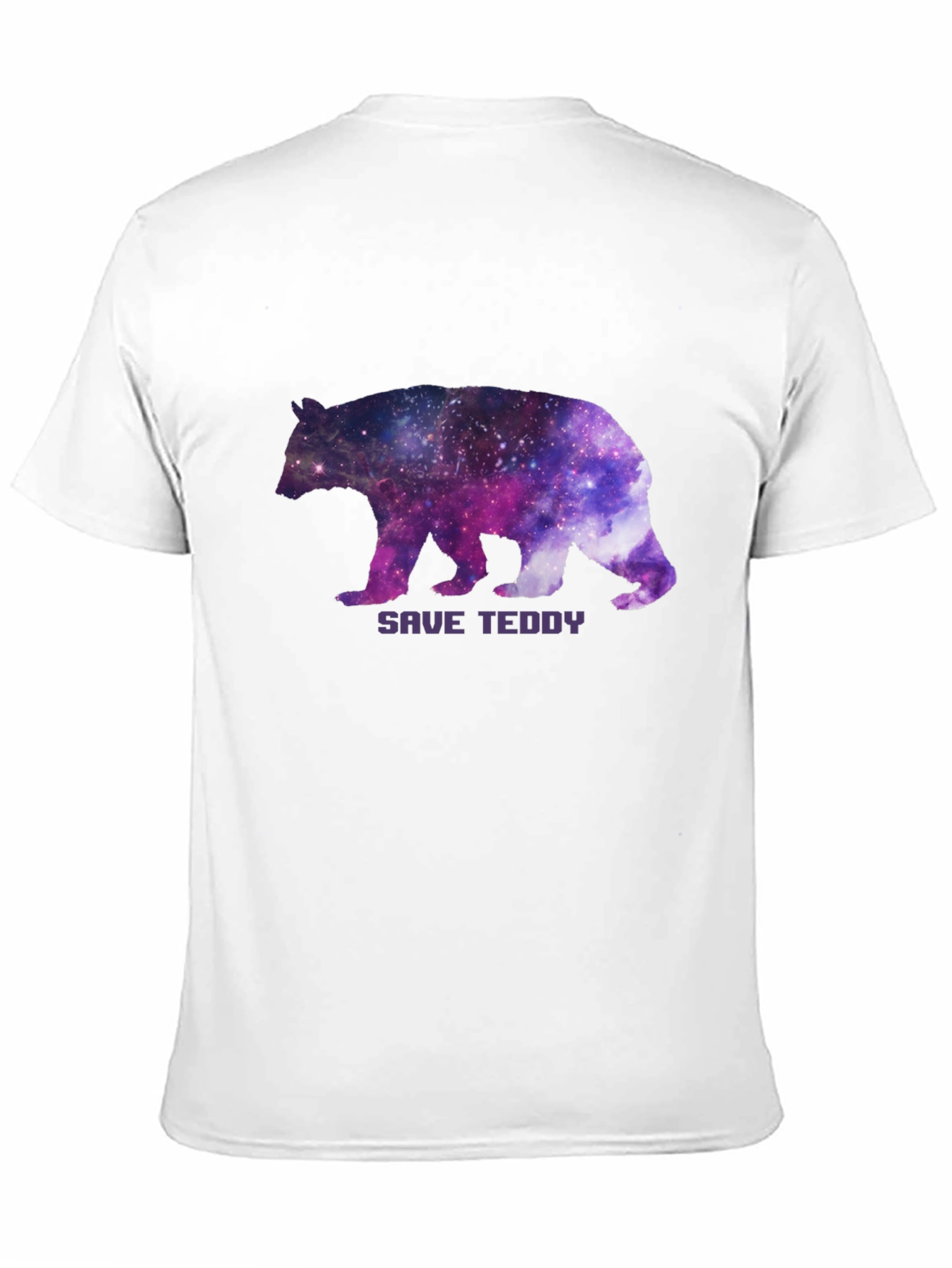 Save Teddy Bear Galaxy T-Shirt