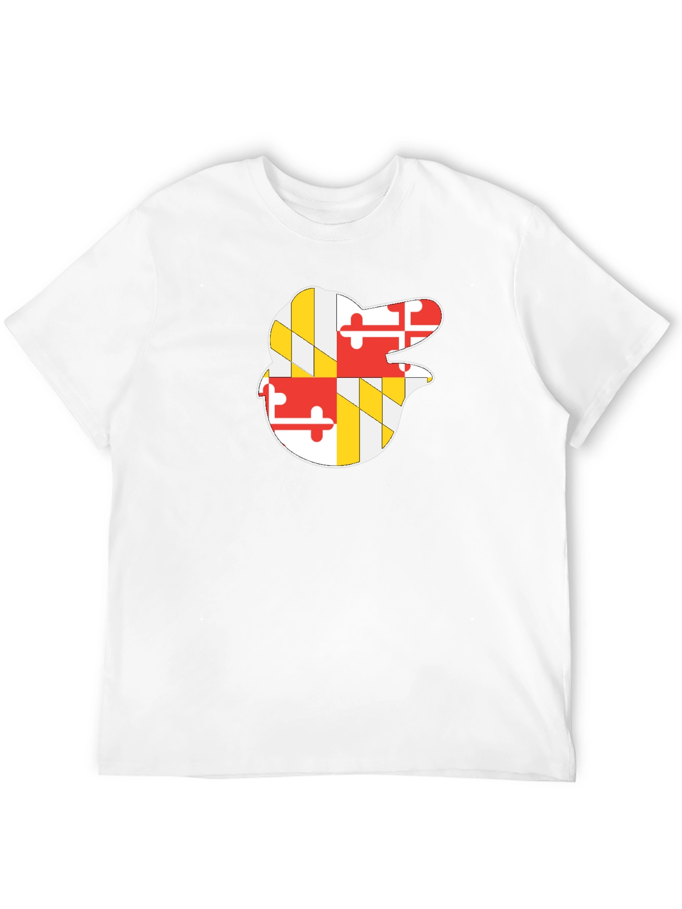 Maryland Crab T-Shirt Black Cotton Blend