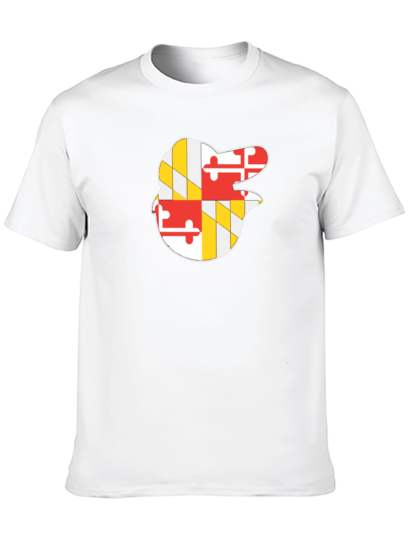Maryland Crab T-Shirt Black Cotton Blend