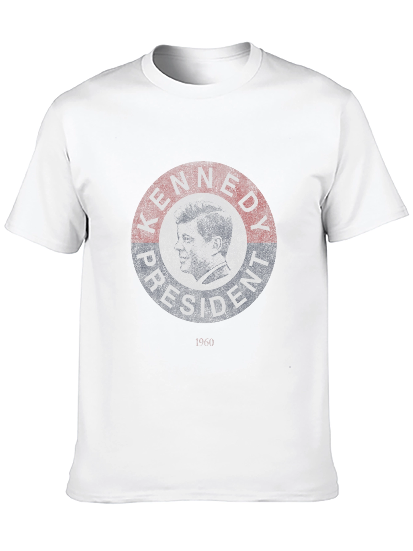 Kennedy President Graphic Print Black T-Shirt