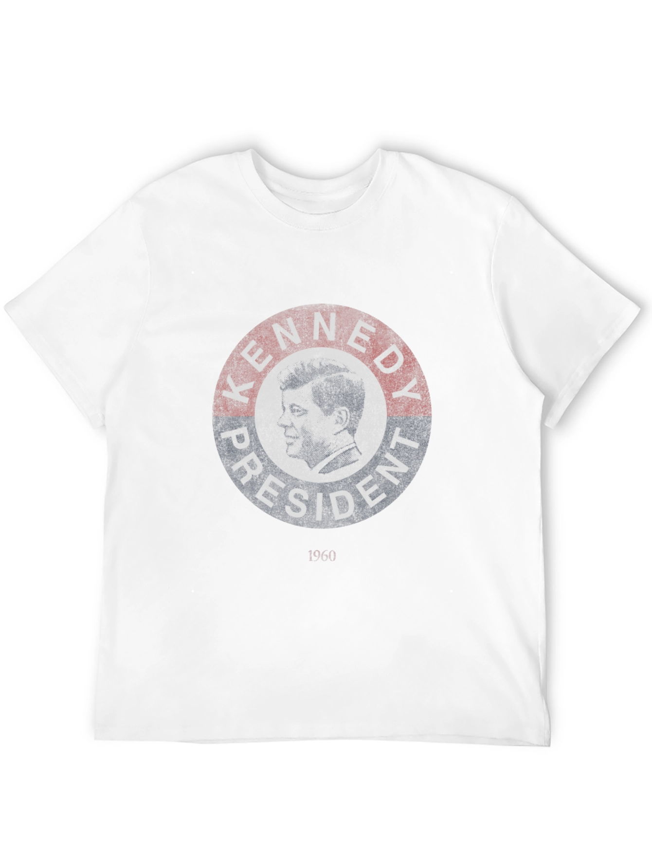 Kennedy President Graphic Print Black T-Shirt
