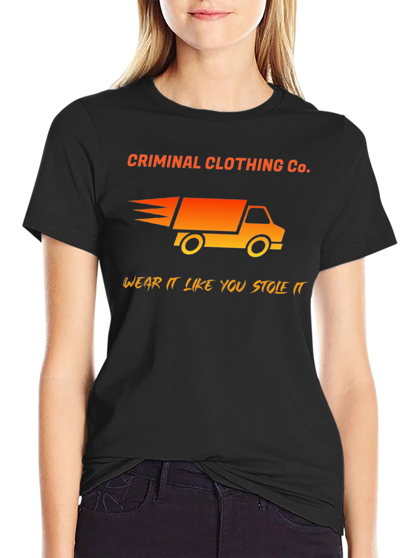 Criminal Clothing Co. Black Graphic T-Shirt