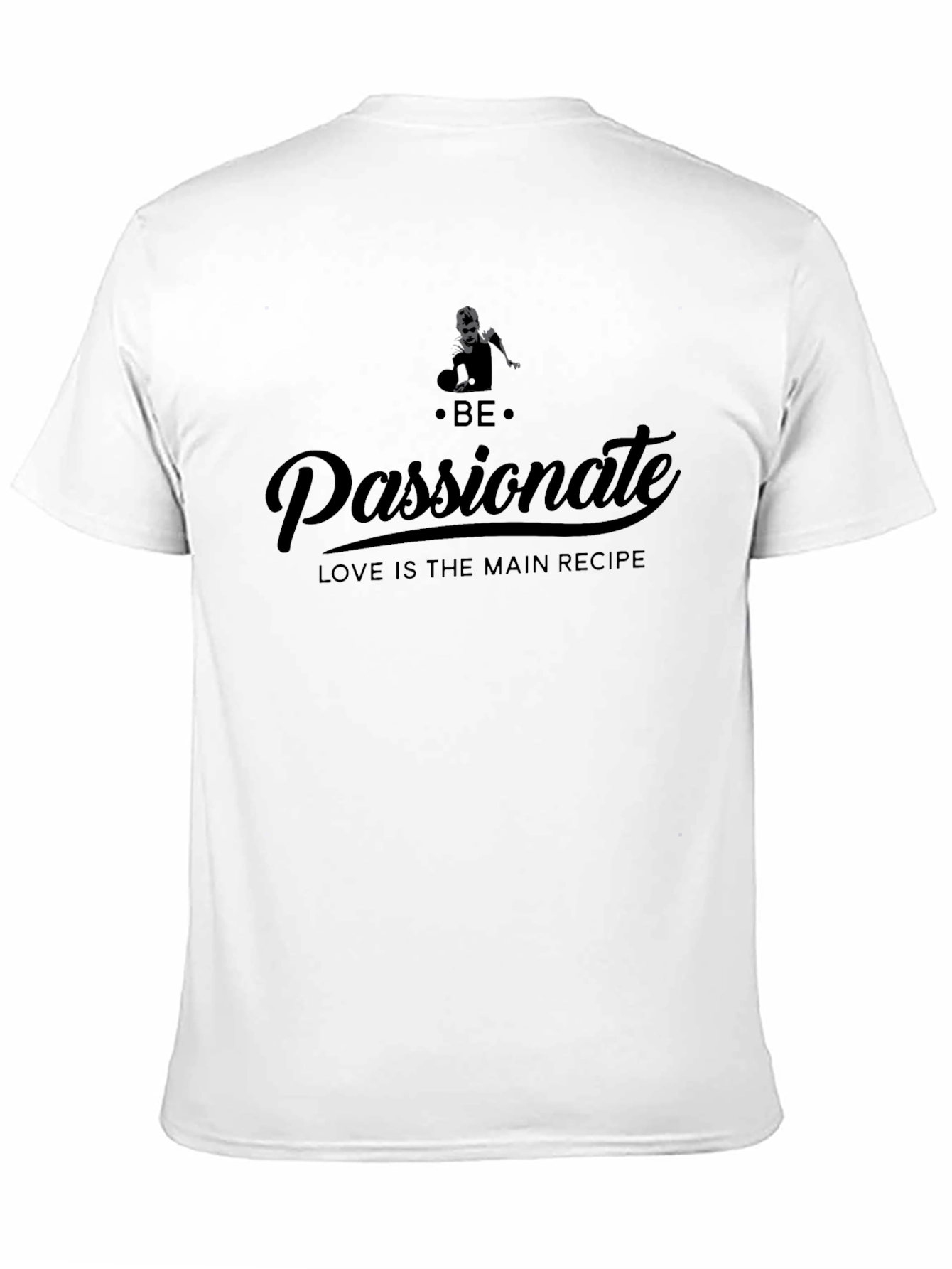 Passionate Recipe Black Graphic Tee