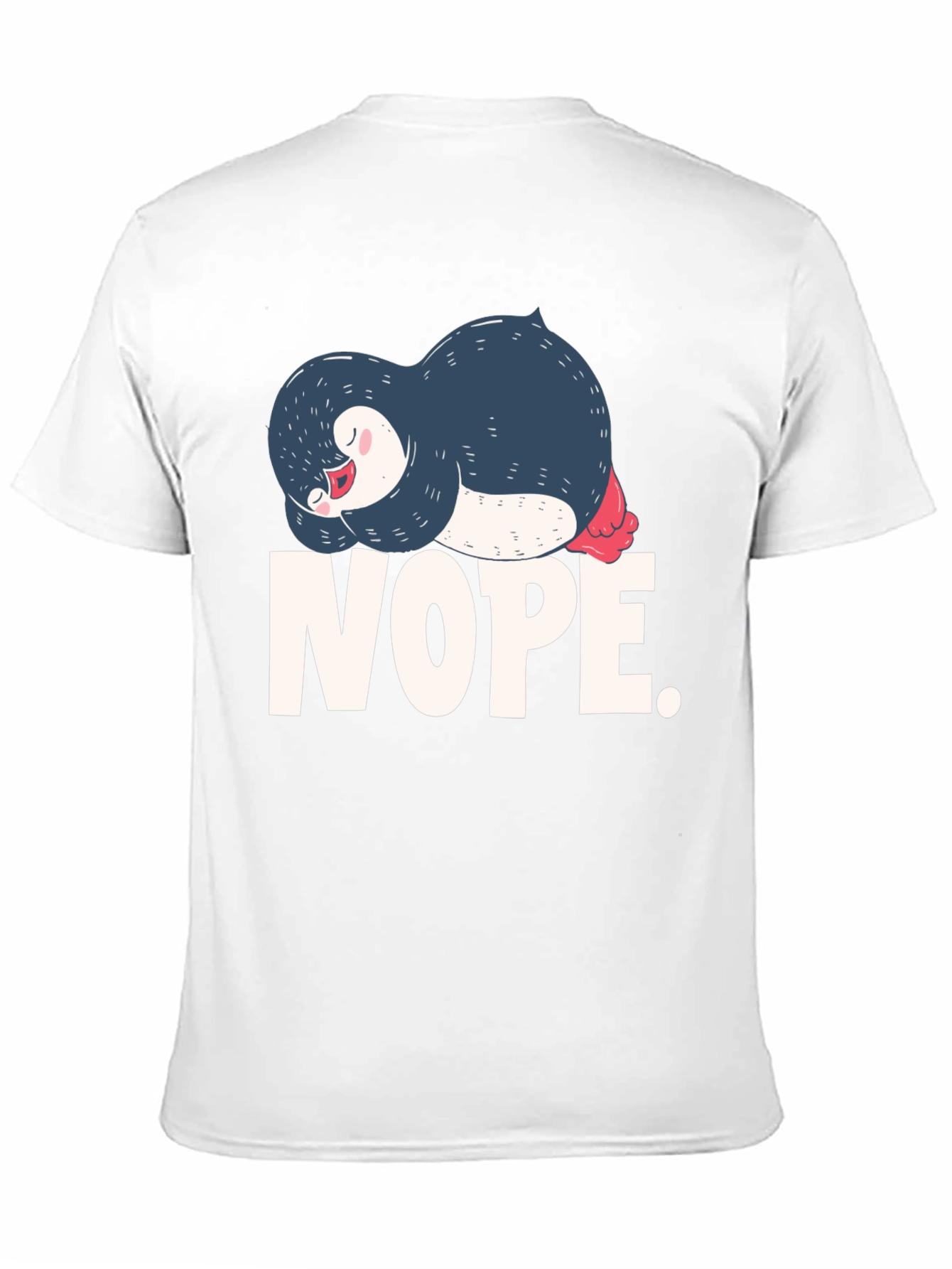 Nope Sloth Penguin T-Shirt