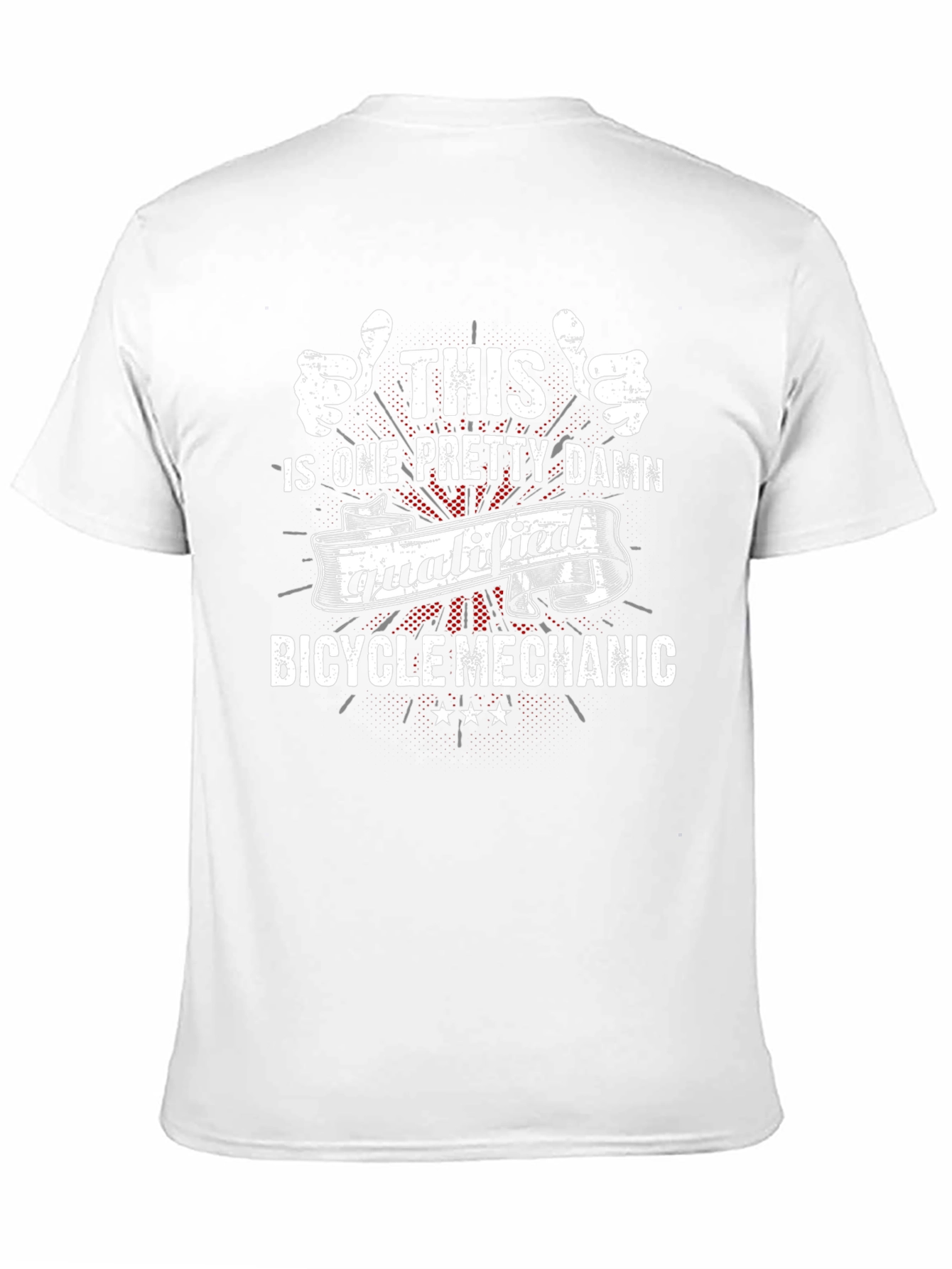 Qualified Bicycle Mechanic Graphic T-Shirt