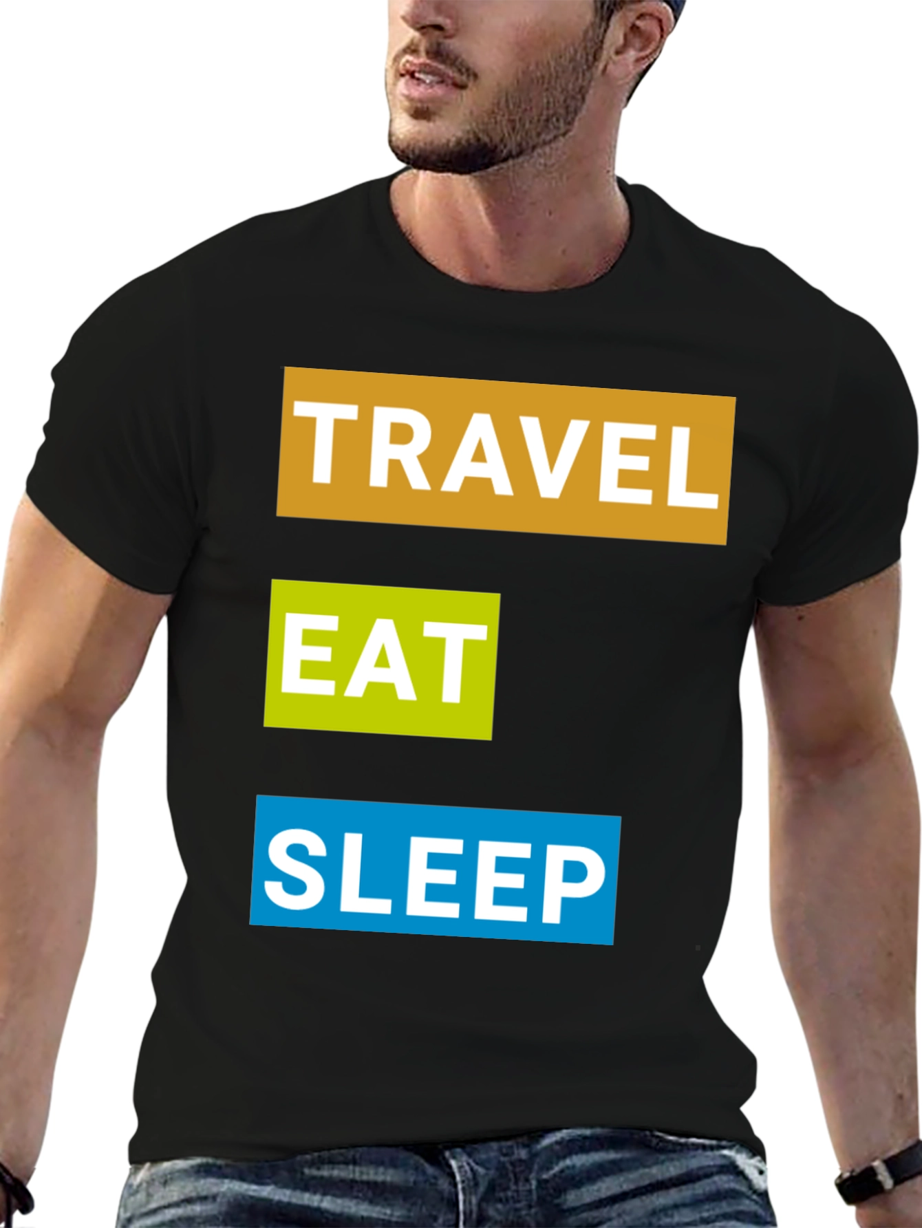 Travel Eat Sleep T-Shirt: Adventure Time!