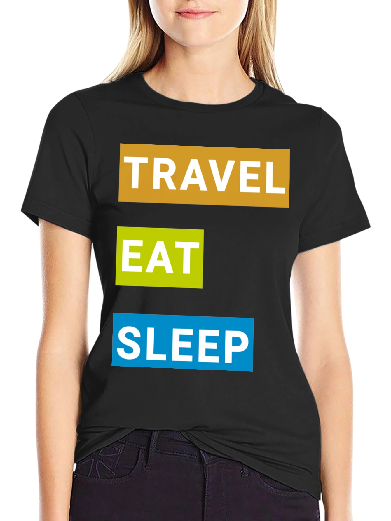 Travel Eat Sleep T-Shirt: Adventure Time!