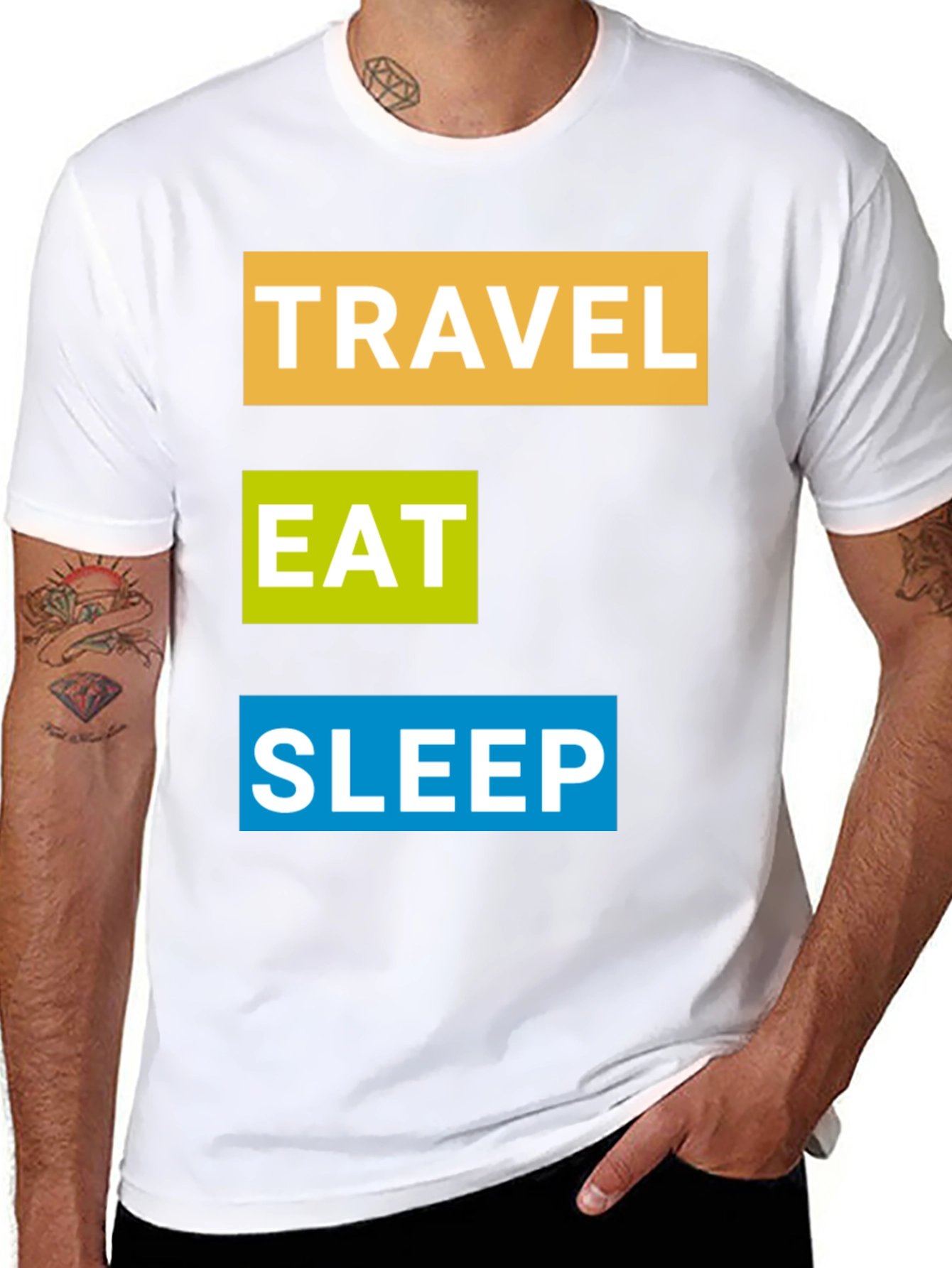 Travel Eat Sleep T-Shirt: Adventure Time!