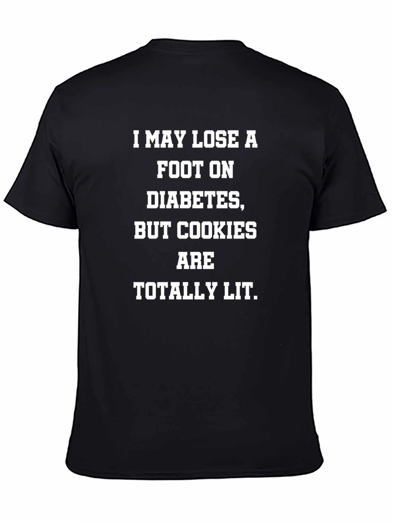 Funny Diabetes Cookie Lover T-Shirt