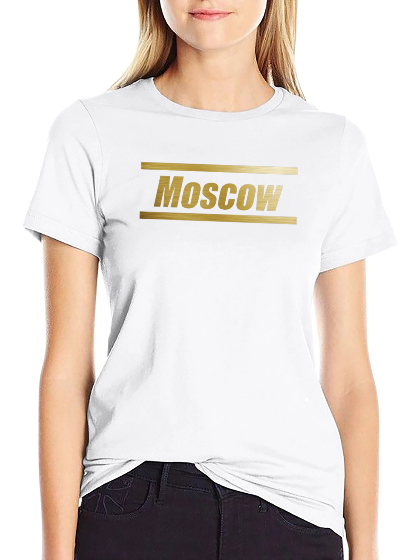 Moscow Graphic Tee - Mens Black T-Shirt
