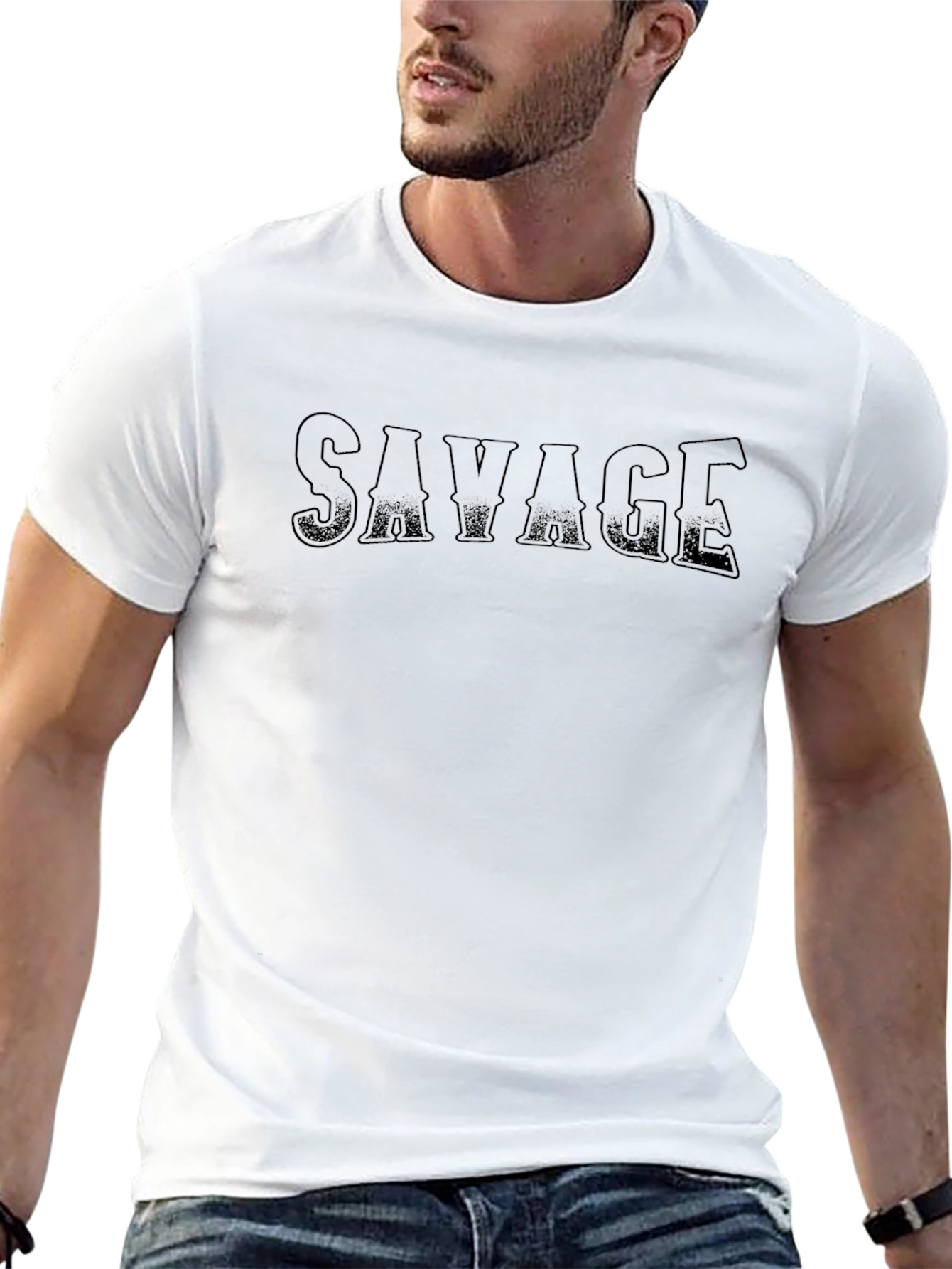 Savage Graphic Black T-Shirt