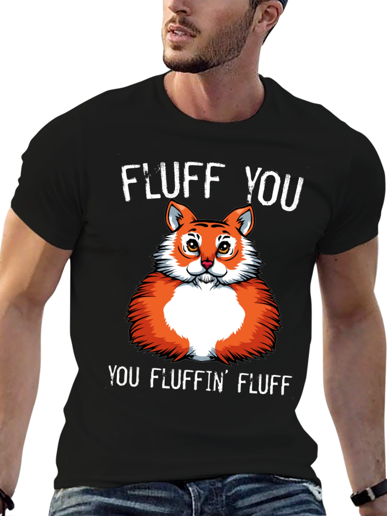 Fluff You Fox T-Shirt Funny Graphic Tee