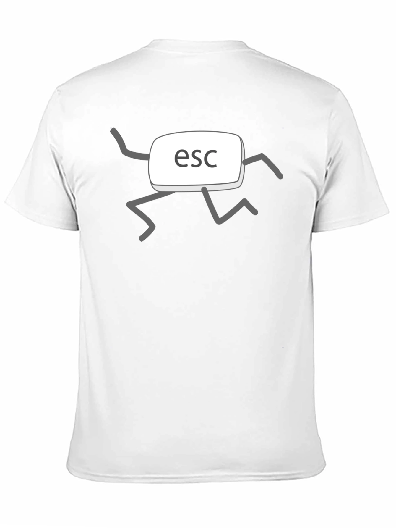 Escape Key T-Shirt - Funny Programmer Geek Tee