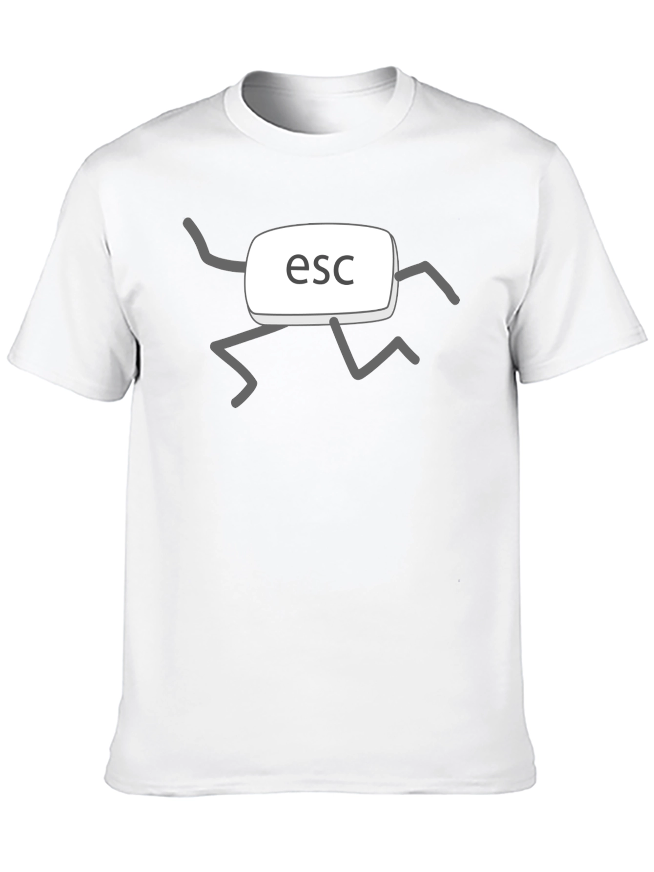 Escape Key T-Shirt - Funny Programmer Geek Tee