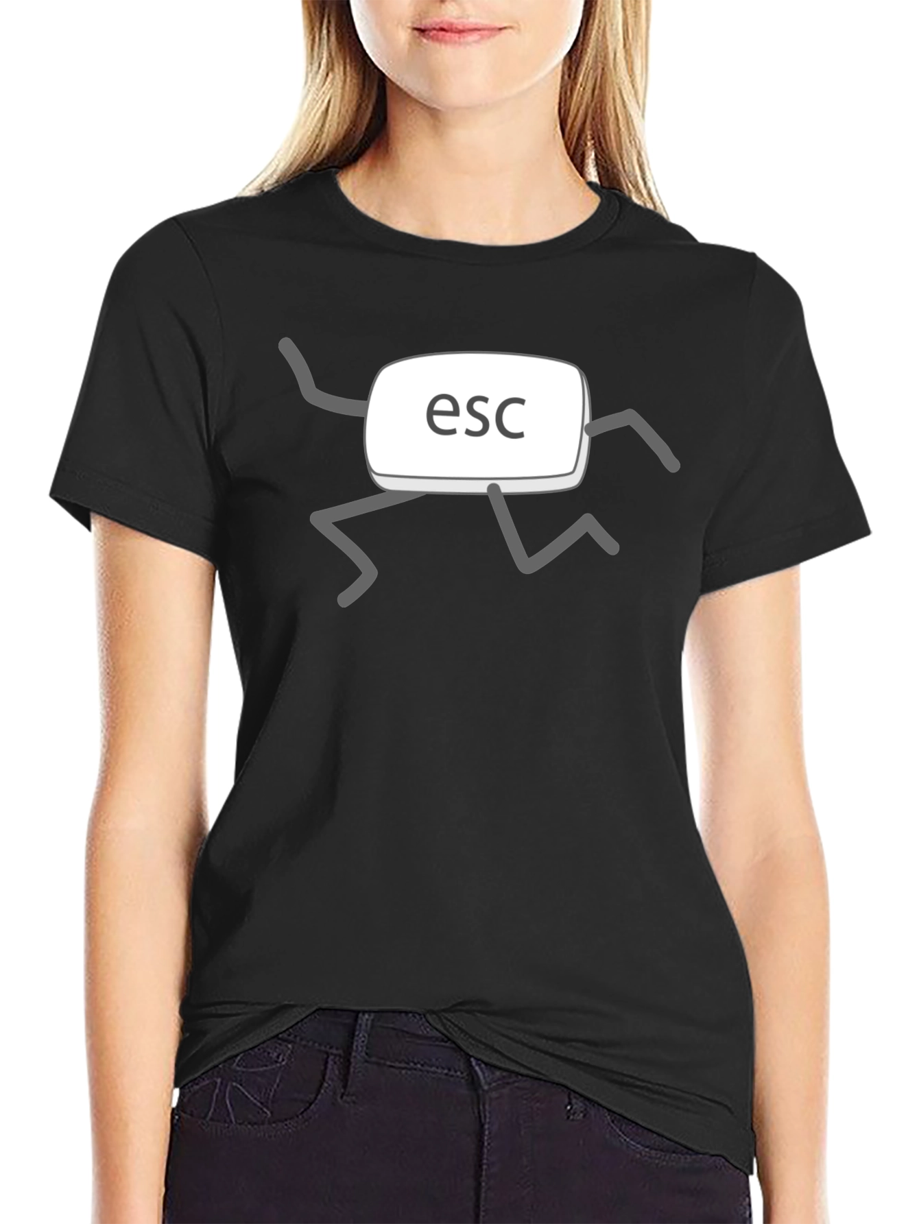 Escape Key T-Shirt - Funny Programmer Geek Tee
