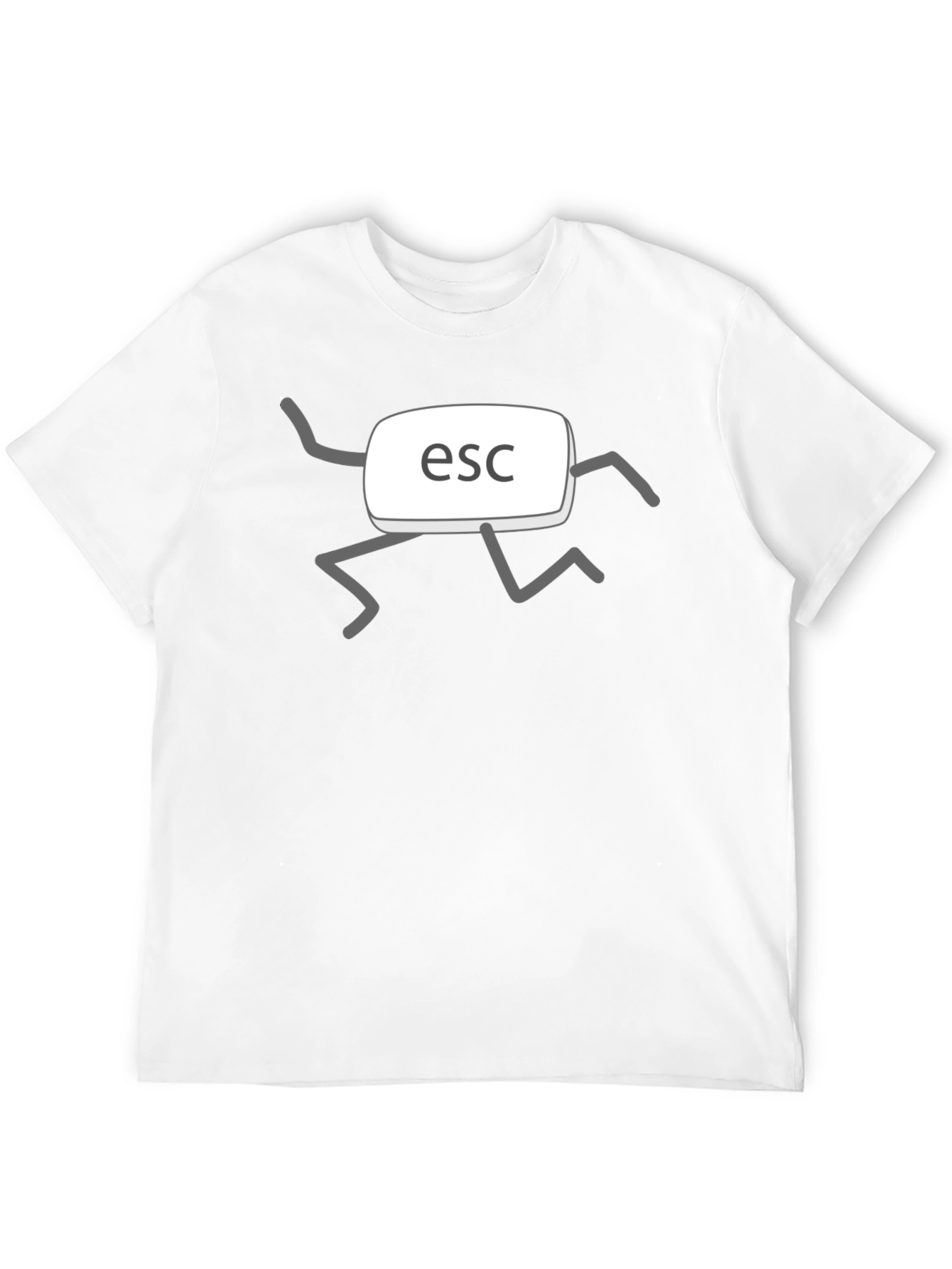 Escape Key T-Shirt - Funny Programmer Geek Tee