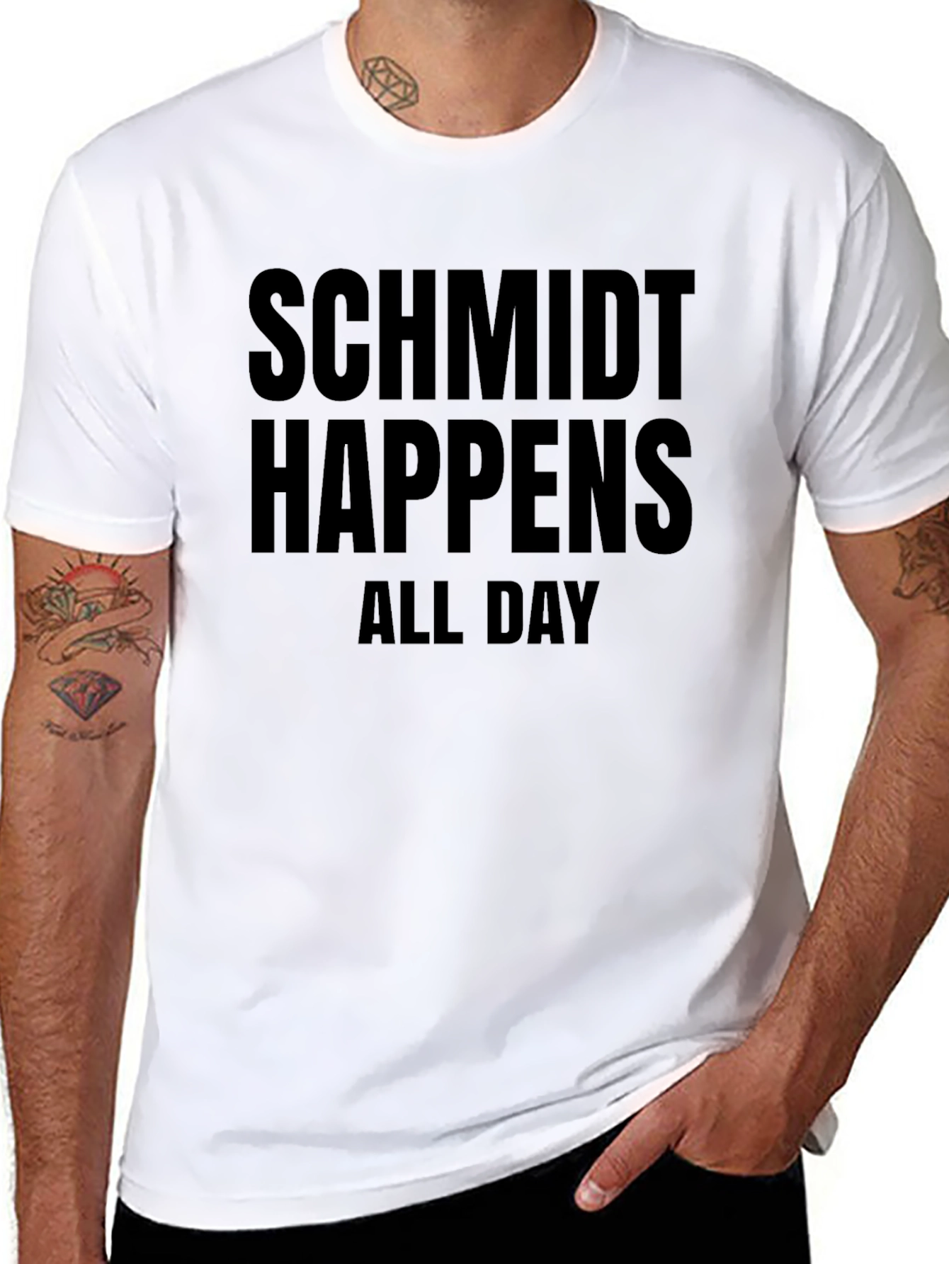 Schmidt Happens All Day T-Shirt
