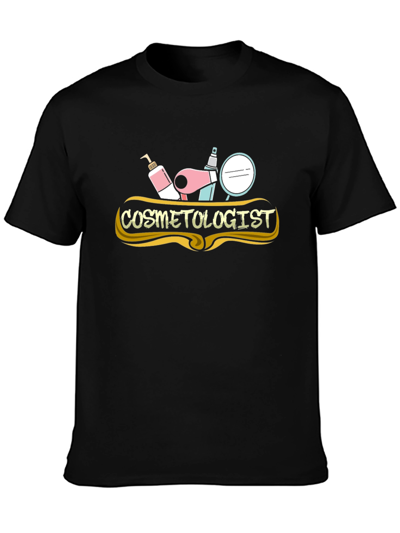 Cosmetologist Graphic Tee - Black