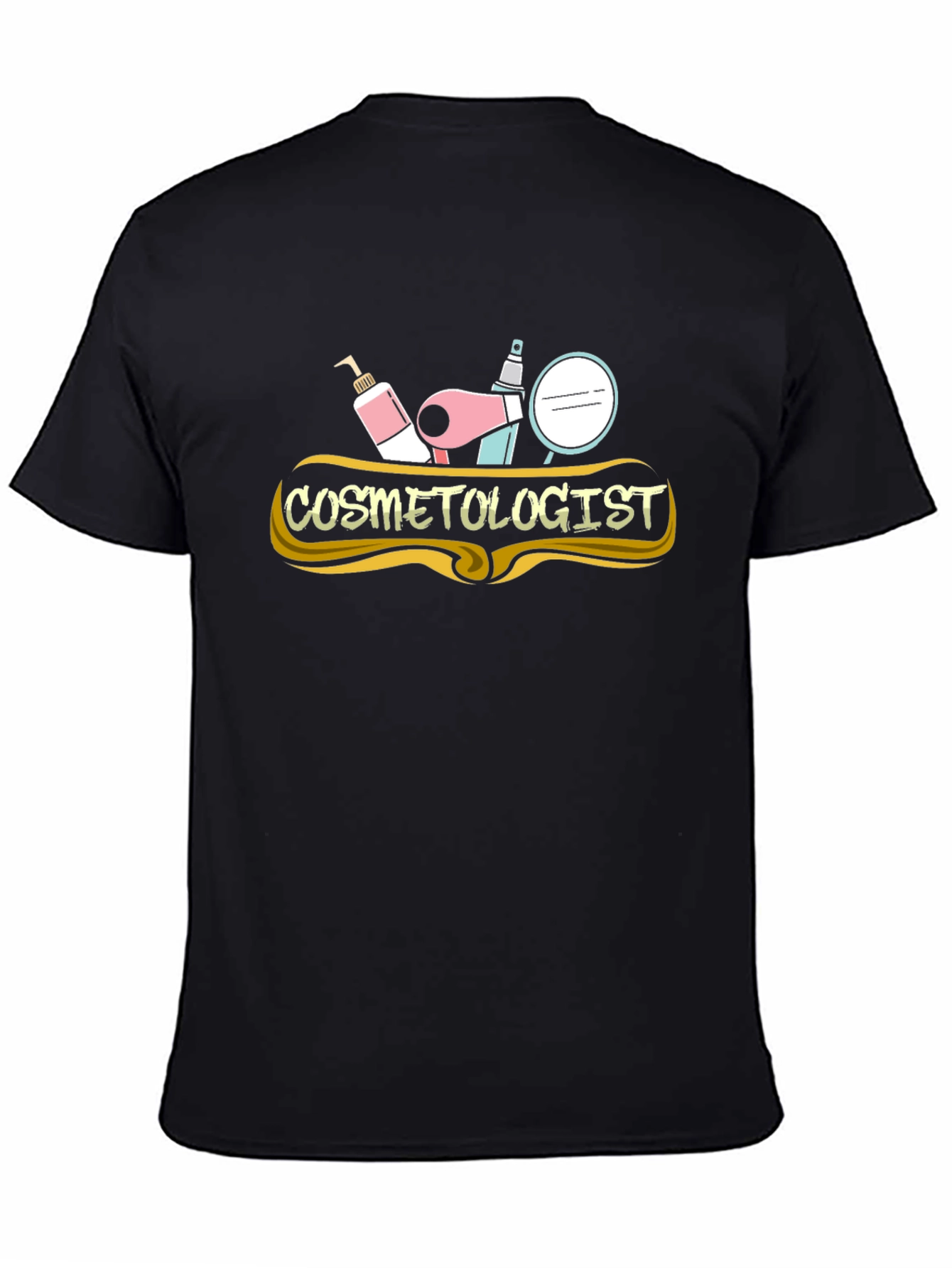 Cosmetologist Graphic Tee - Black