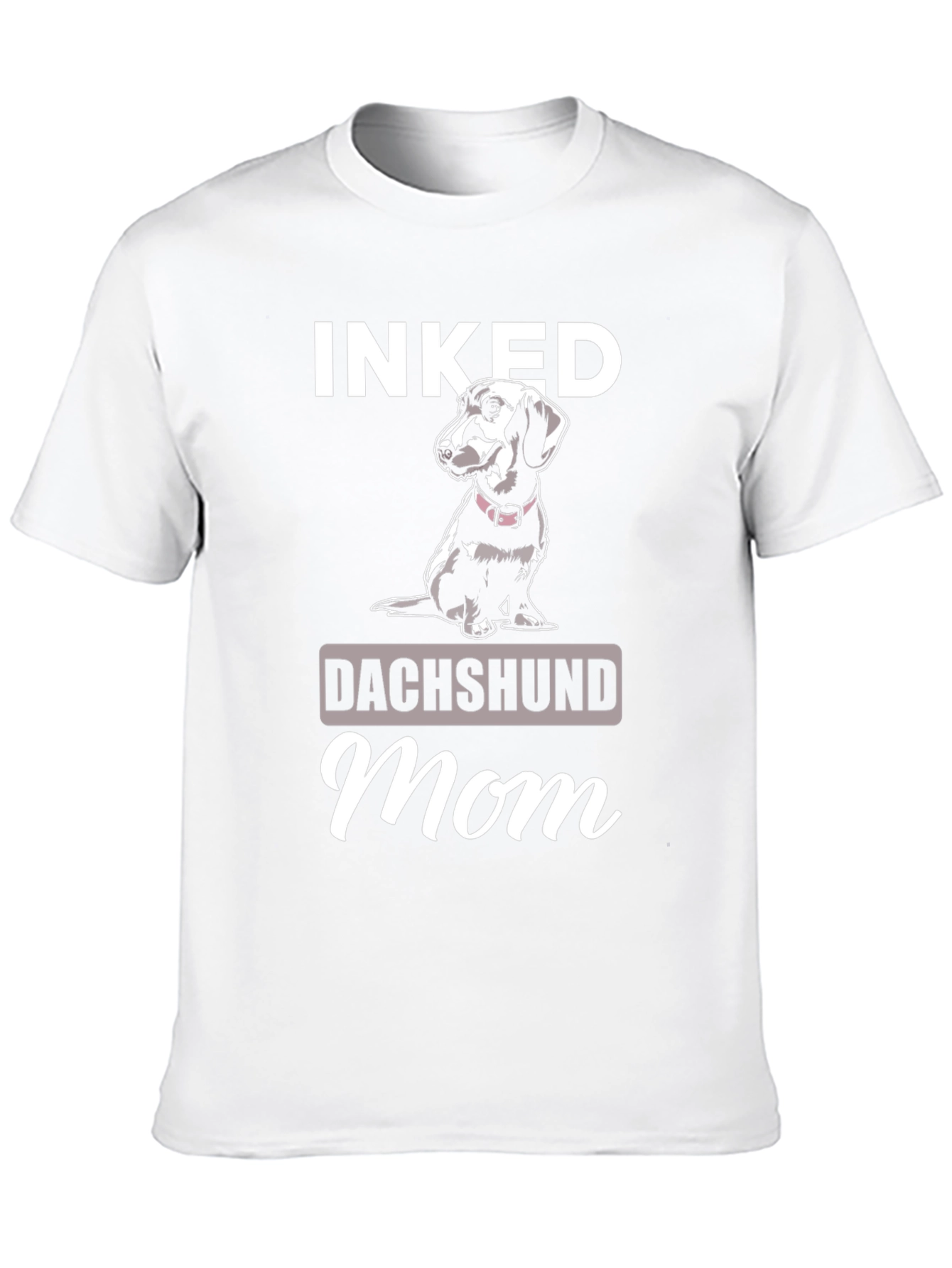 Inked Dachshund Mom Graphic T-Shirt