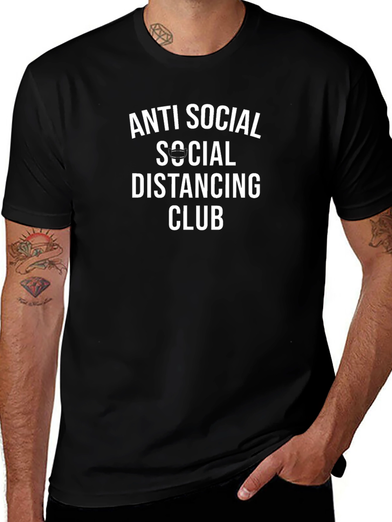 Anti Social Social Distancing Club T-Shirt
