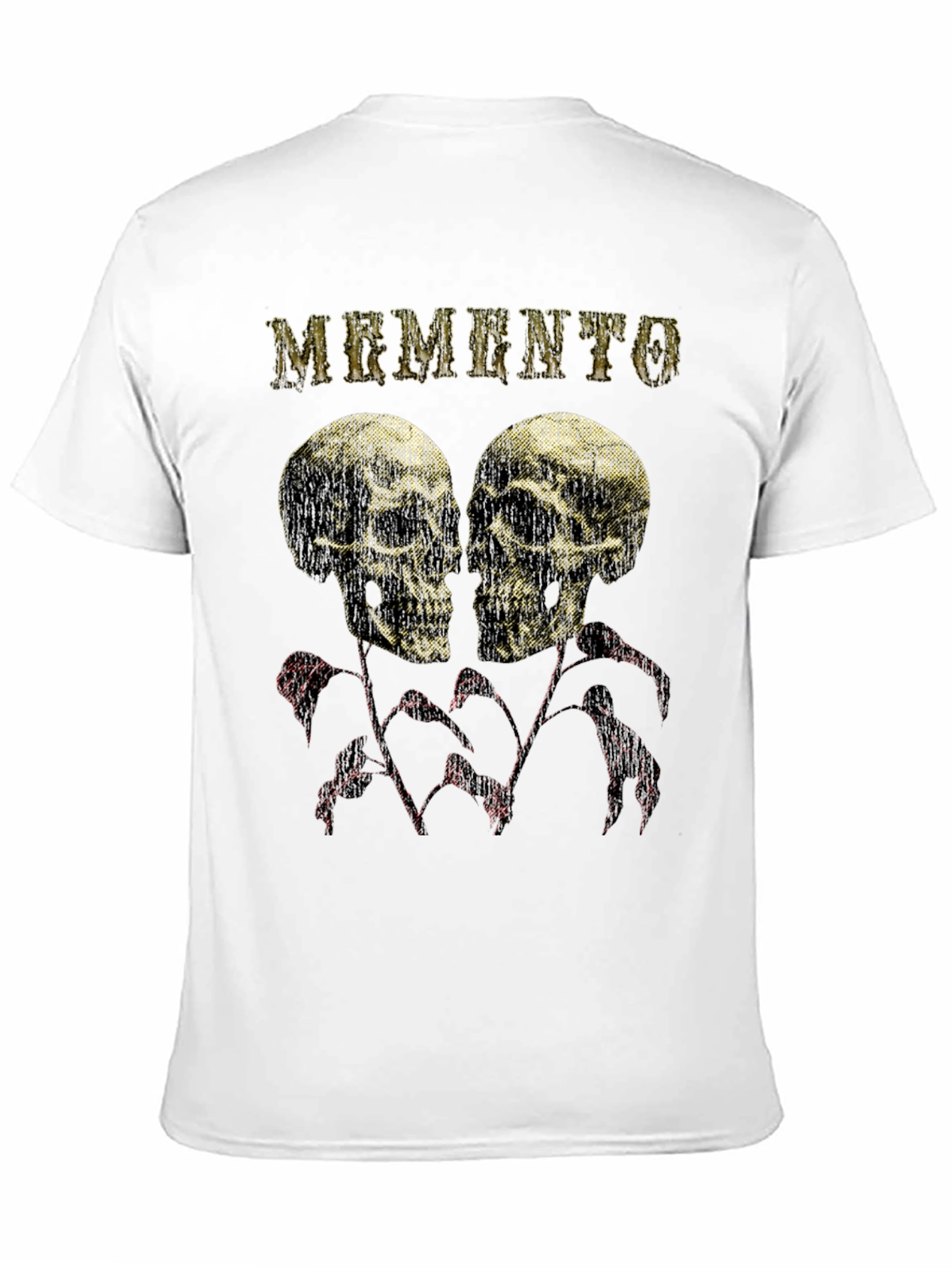 Memento Skulls Graphic T-Shirt - Dark Humor Apparel