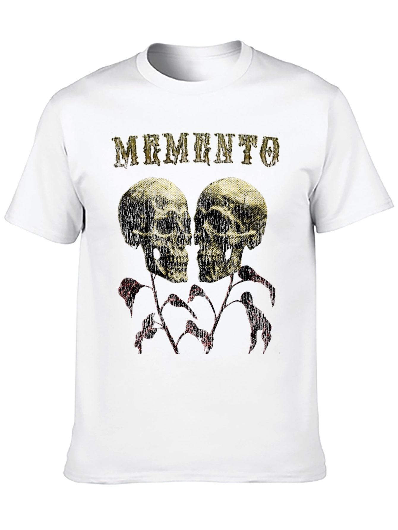 Memento Skulls Graphic T-Shirt - Dark Humor Apparel