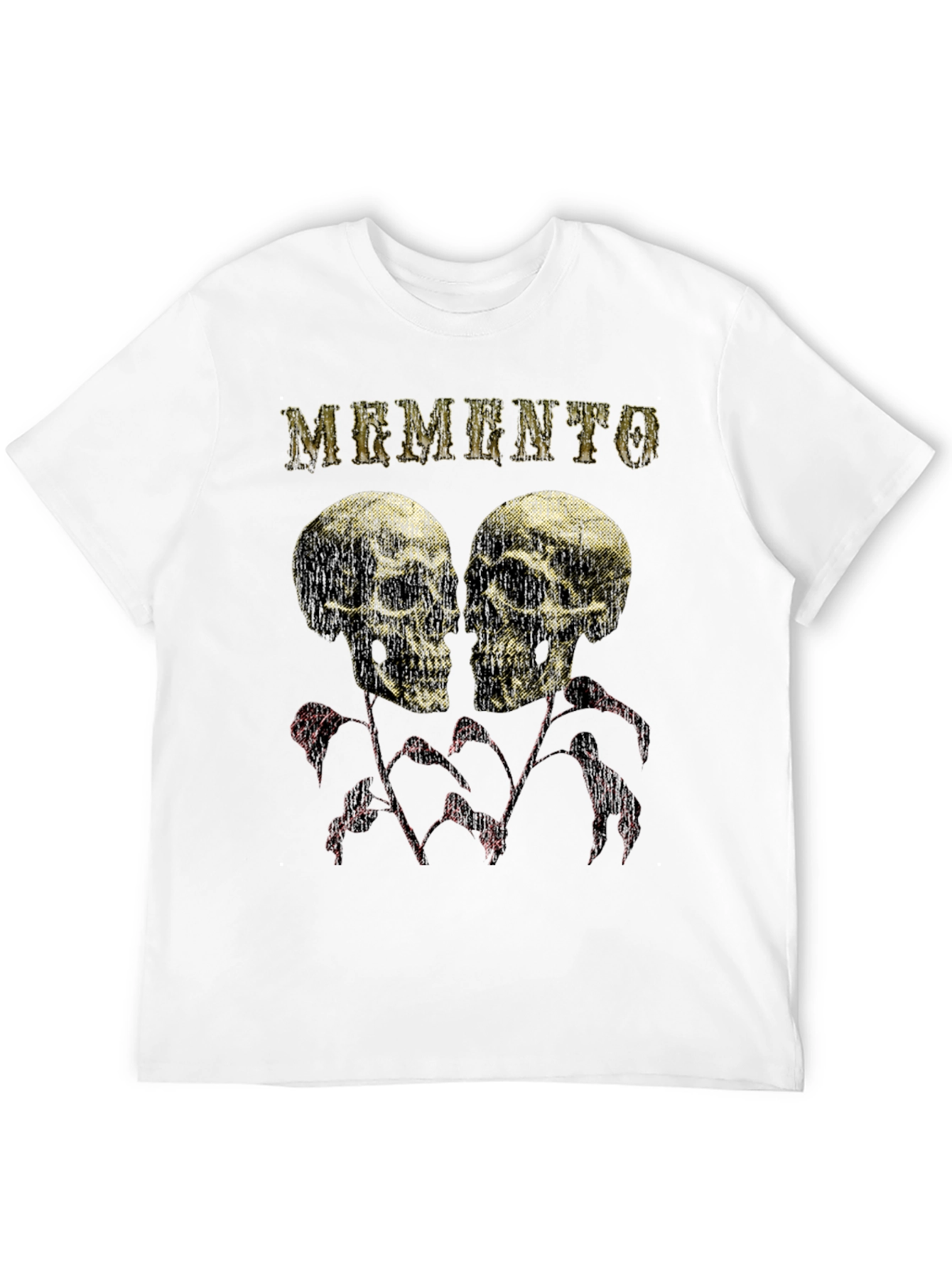 Memento Skulls Graphic T-Shirt - Dark Humor Apparel