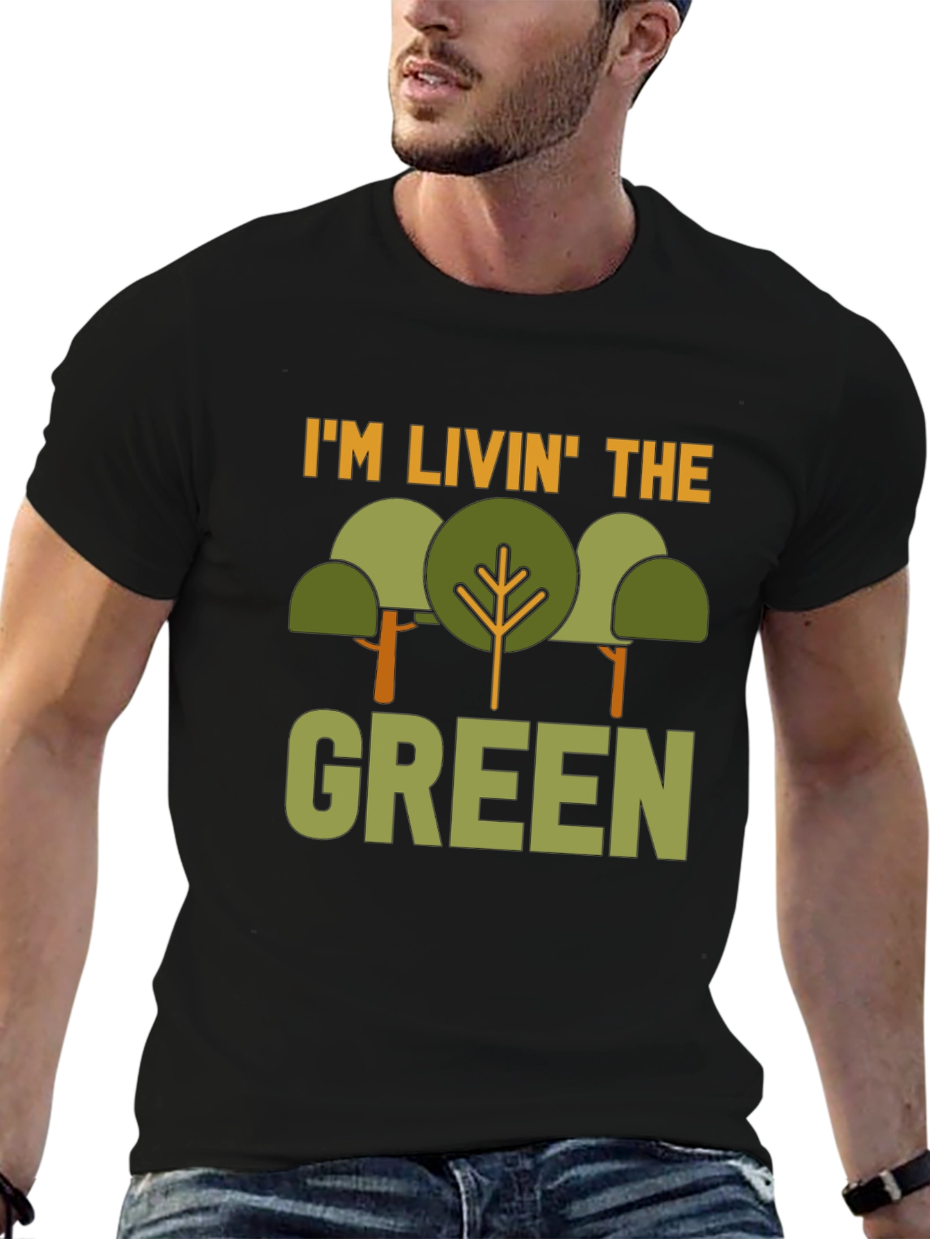 Im Livin The Green T-Shirt - Nature Lover Tee