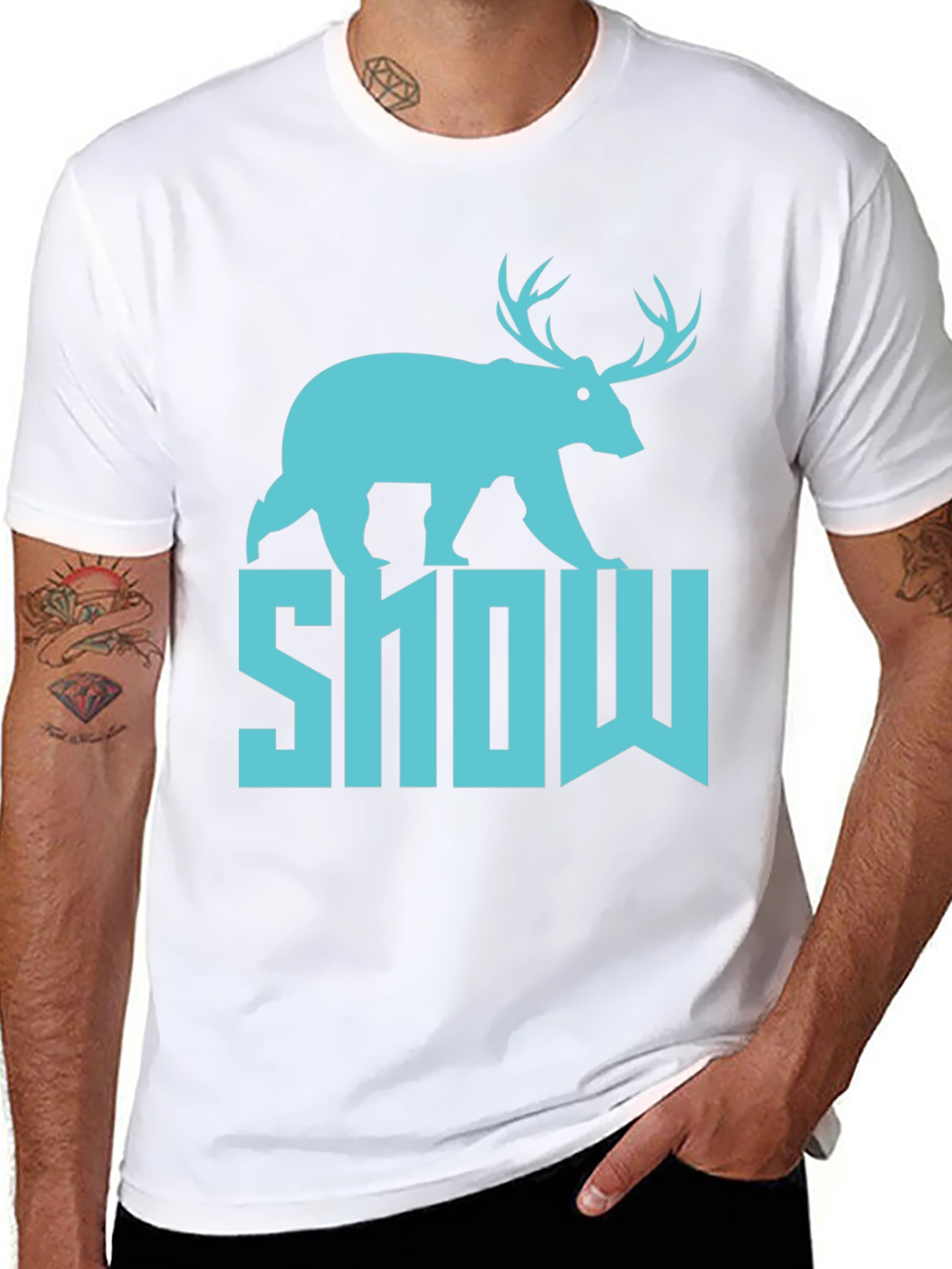Snow Bear Tee - Winter Adventure Shirt