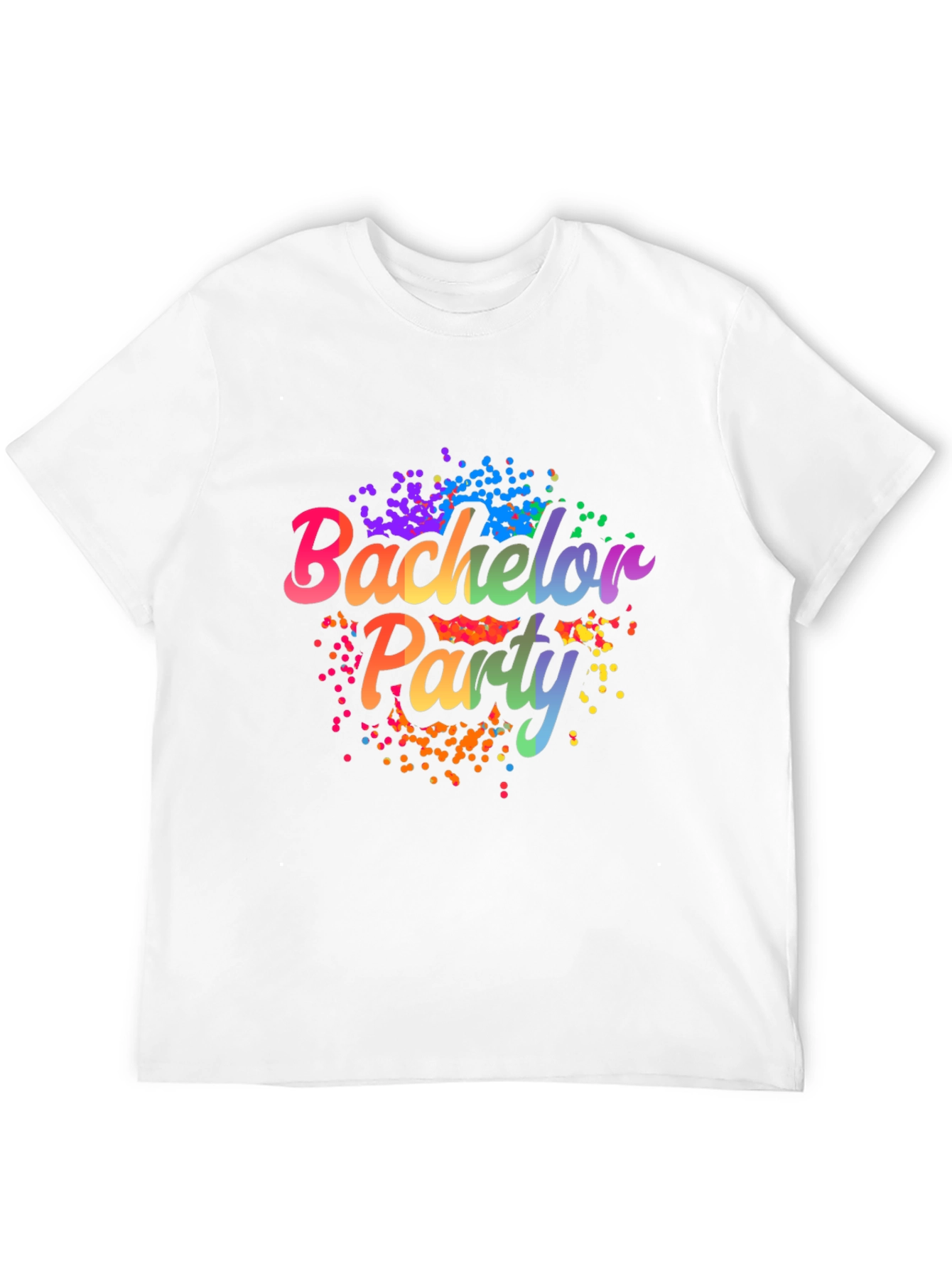 Rainbow Bachelor Party T-Shirt