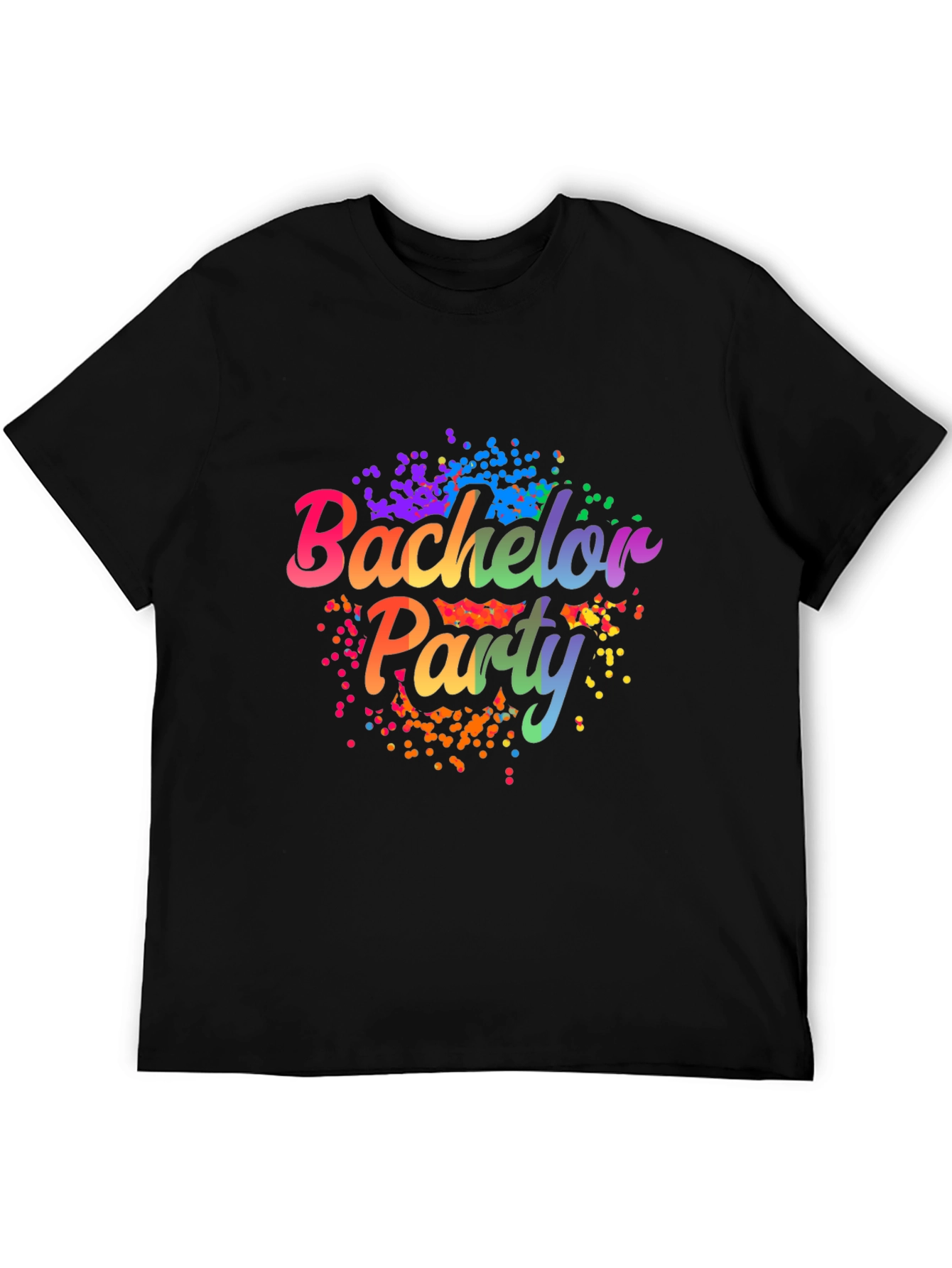 Rainbow Bachelor Party T-Shirt