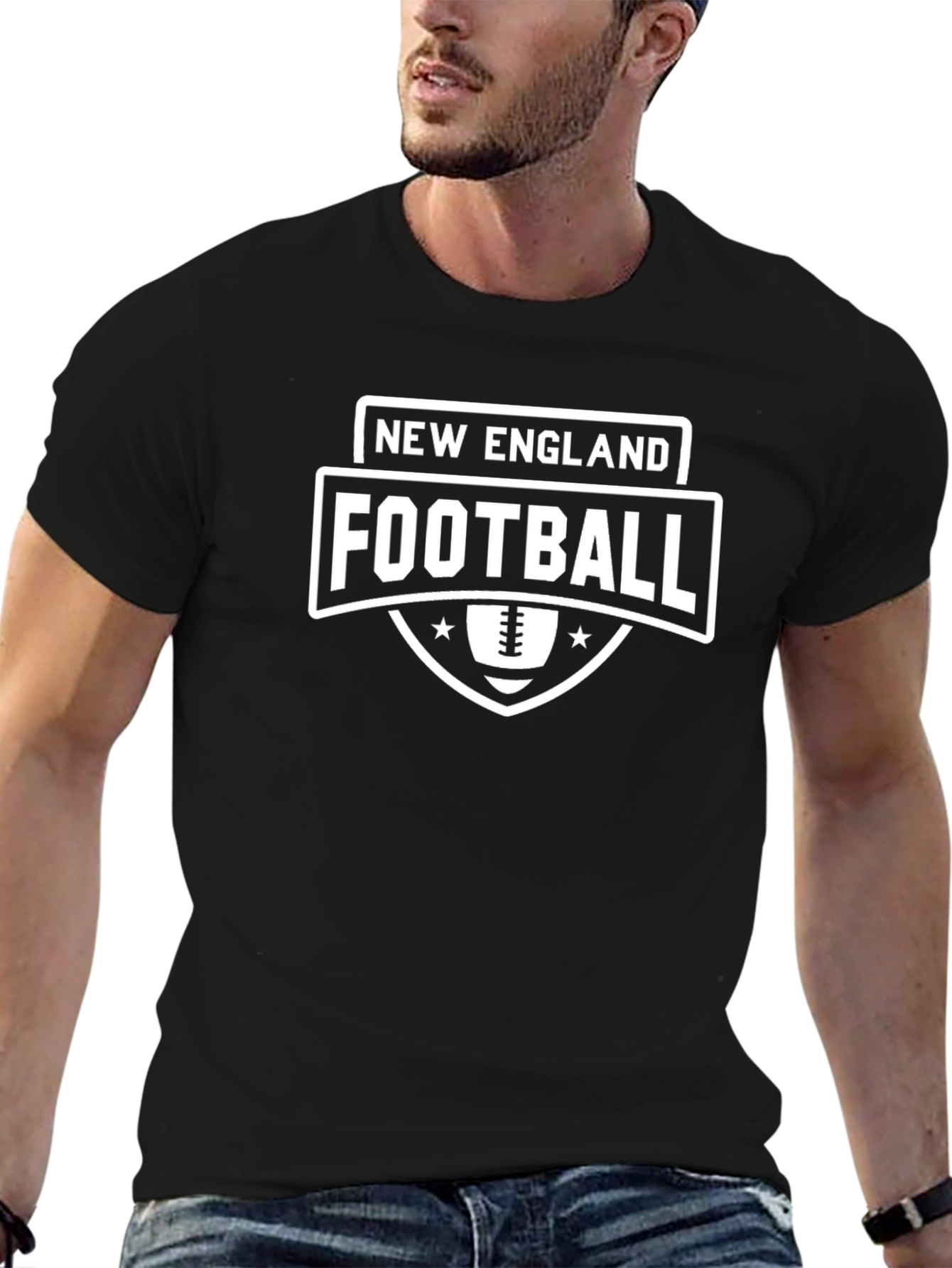 New England Football Graphic T-Shirt