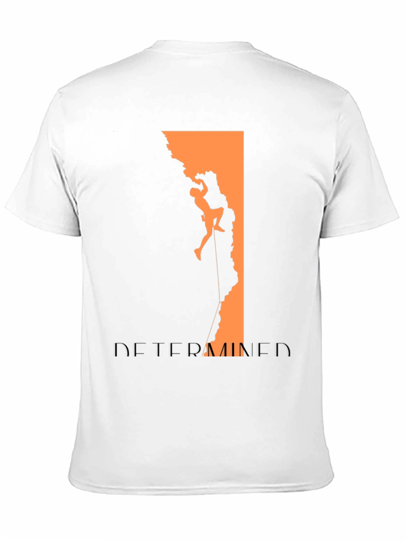 Determined Climber Graphic Tee - Black