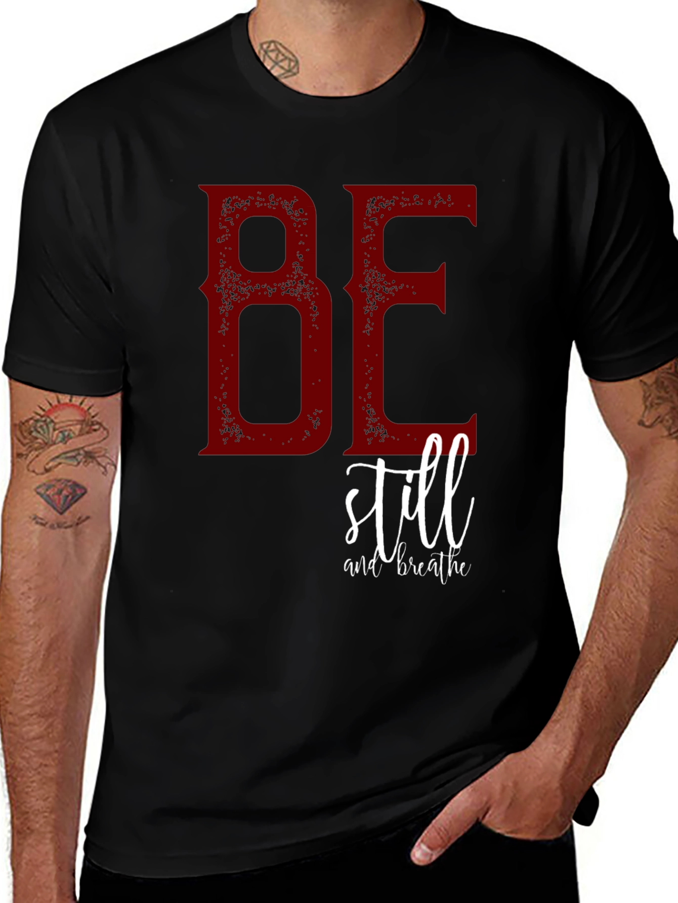 Be Still and Breathe Graphic T-Shirt