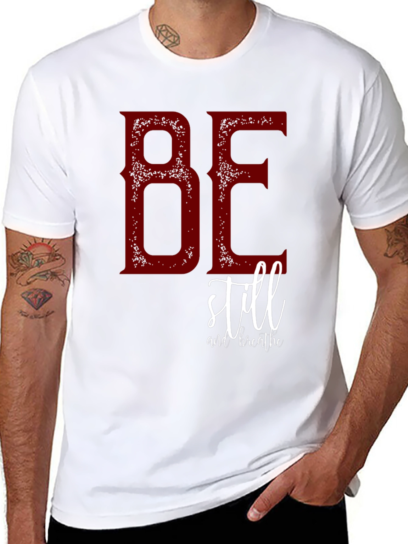 Be Still and Breathe Graphic T-Shirt