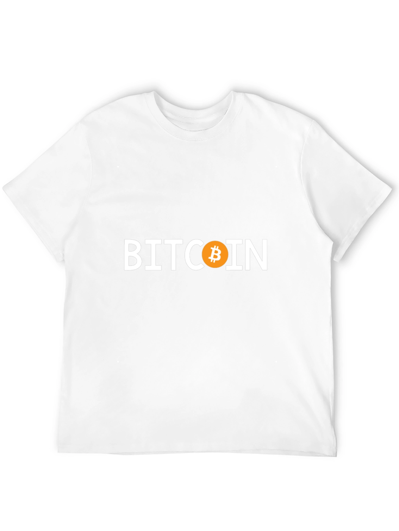 Bitcoin T-Shirt - Crypto Fan Apparel - Black Tee