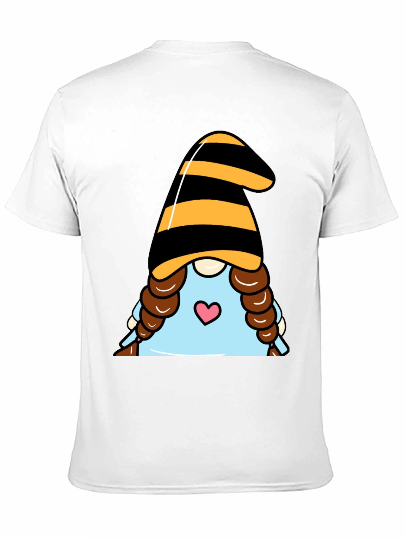 Gnome Valentines Day T-Shirt - Black