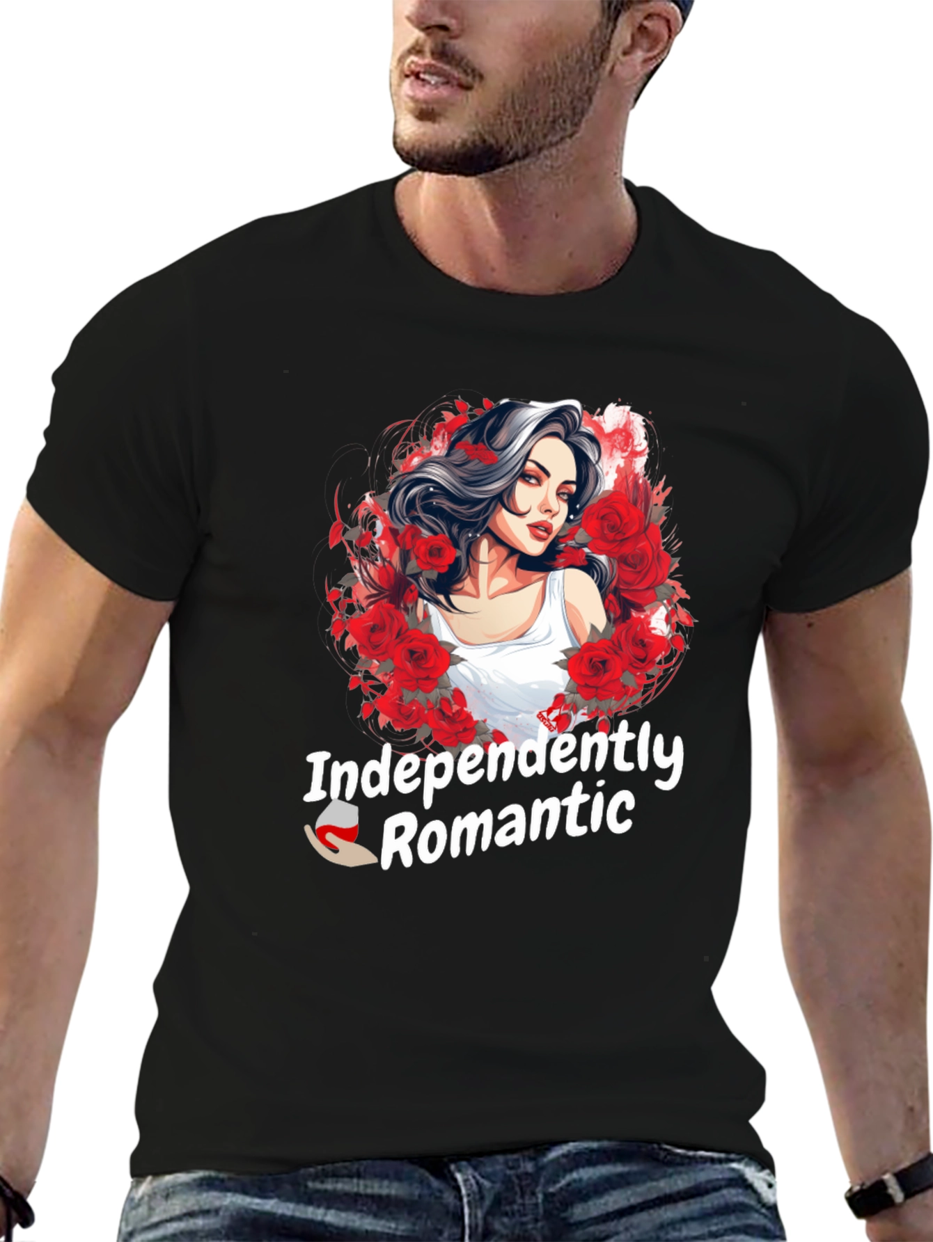Independently Romantic Graphic T-Shirt
