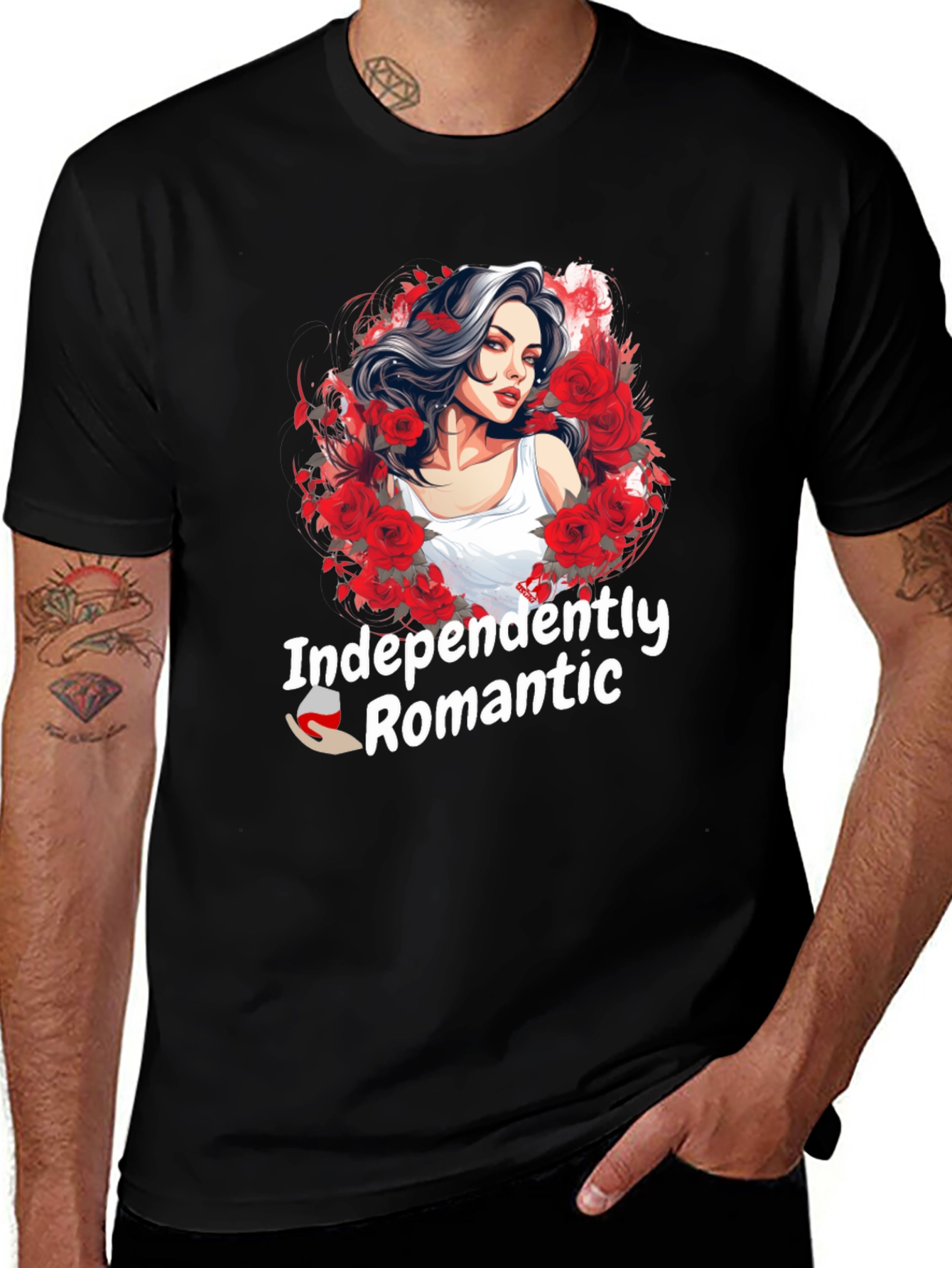 Independently Romantic Graphic T-Shirt