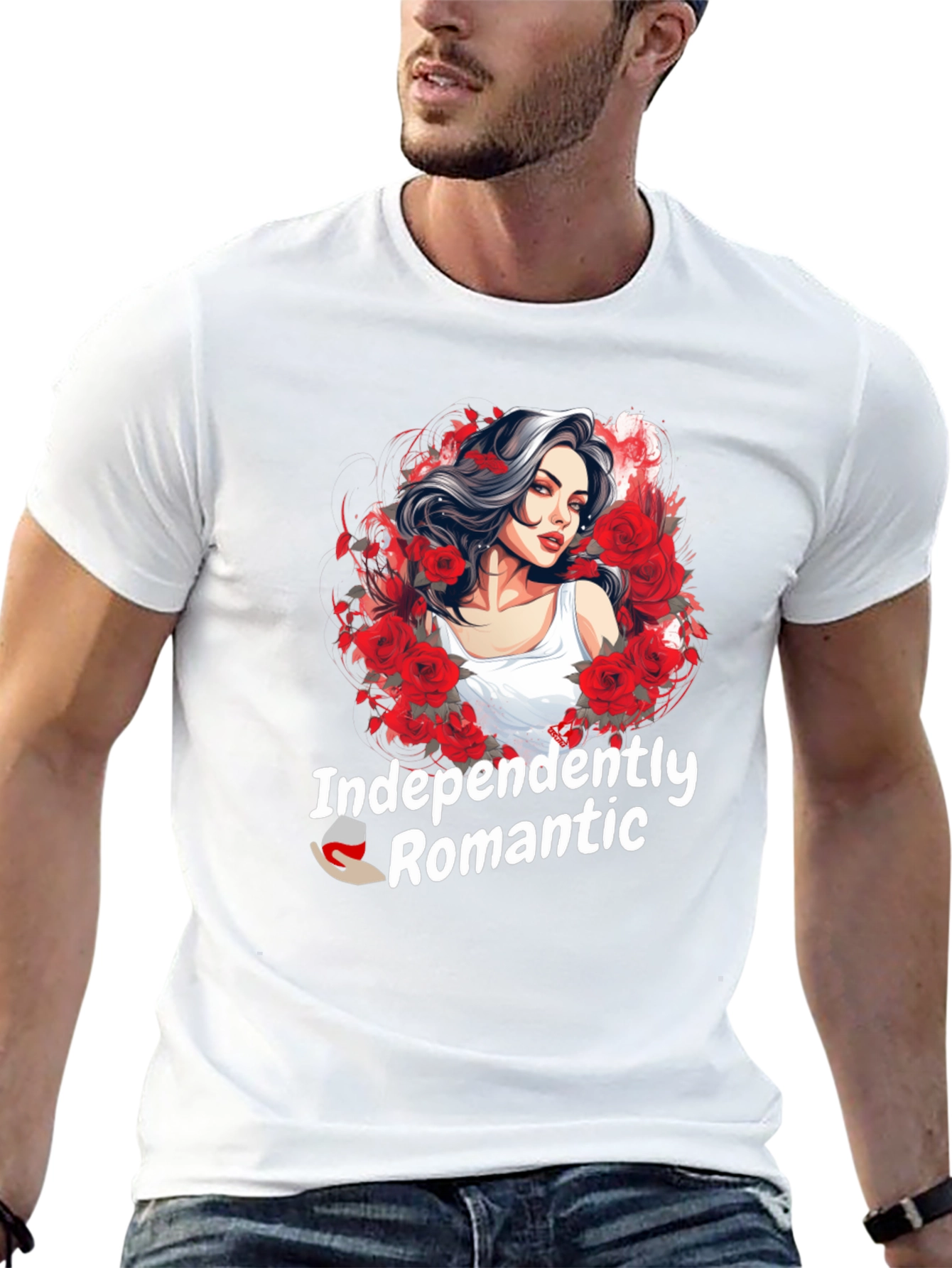 Independently Romantic Graphic T-Shirt