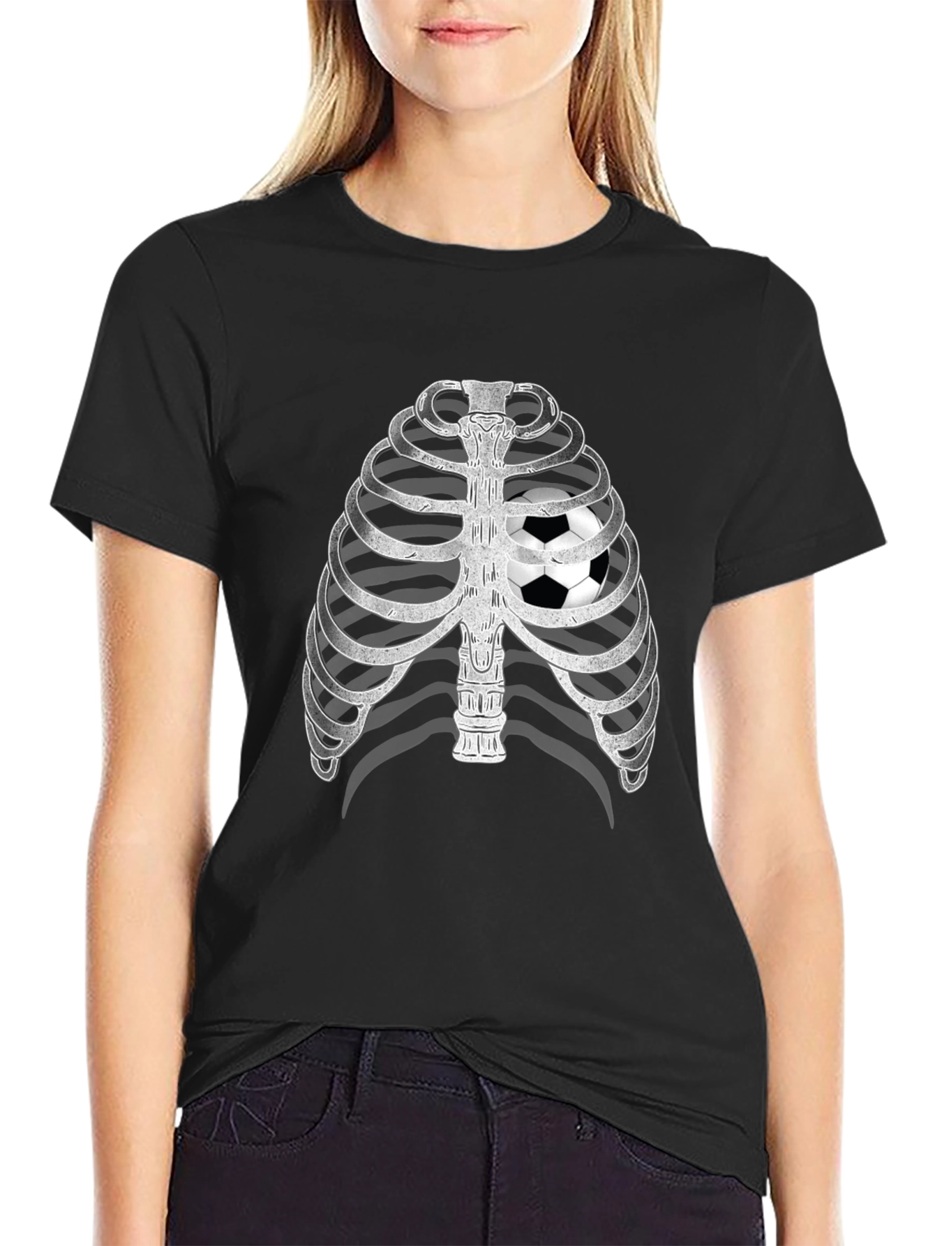 Soccer Rib Cage T-Shirt