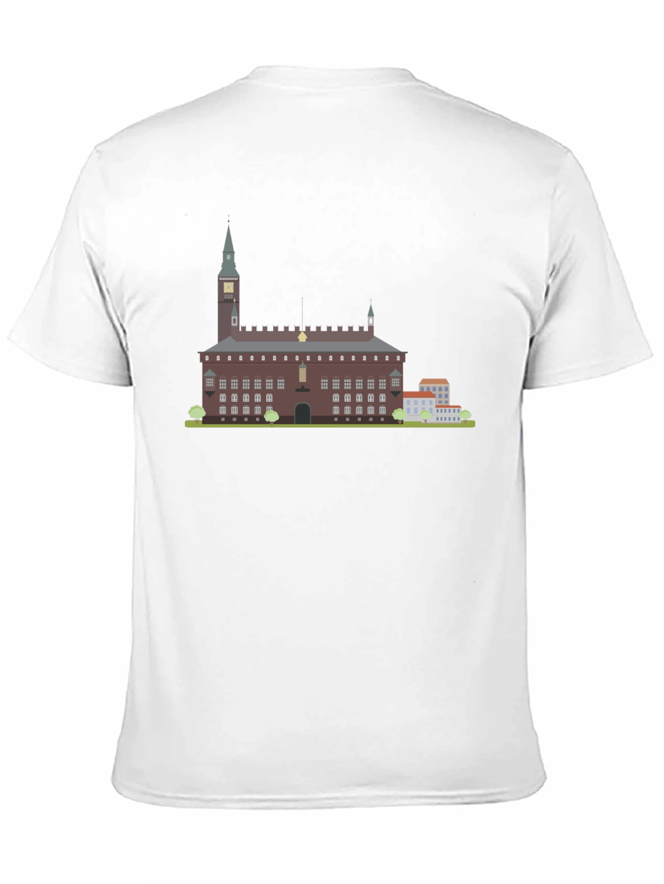 Copenhagen City Hall Graphic T-Shirt
