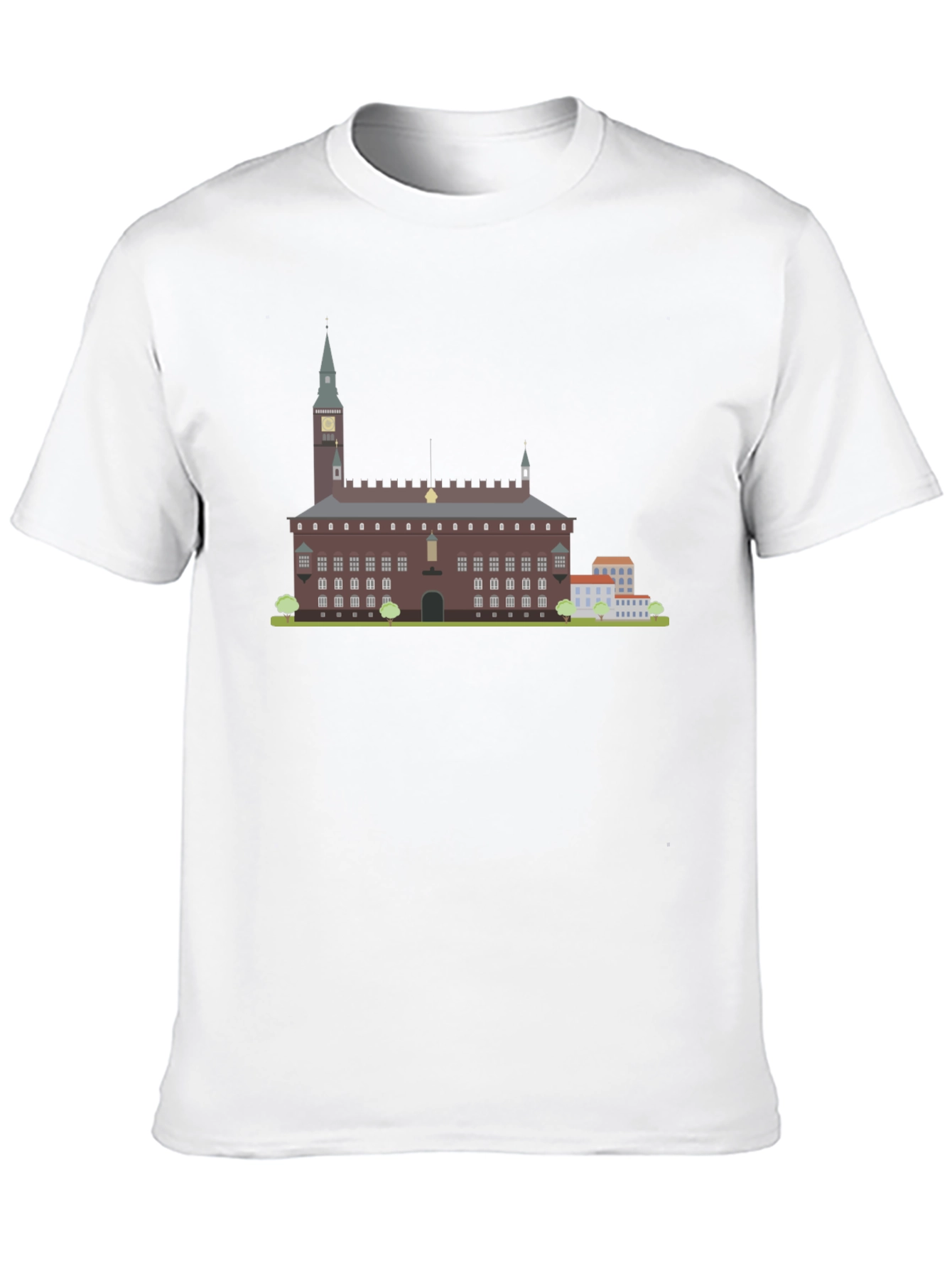 Copenhagen City Hall Graphic T-Shirt